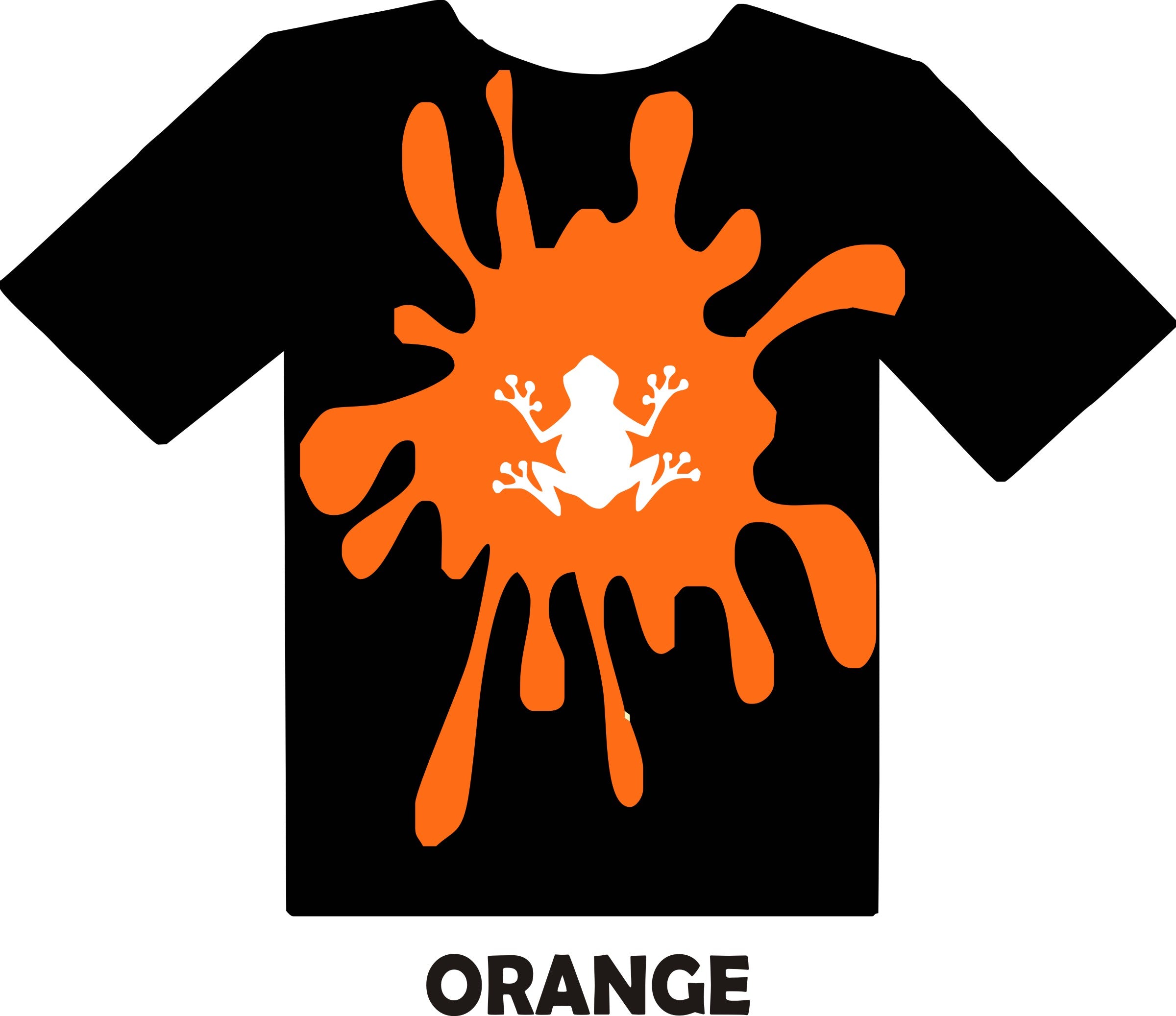 Orange - Heat Transfer Vinyl Sheets