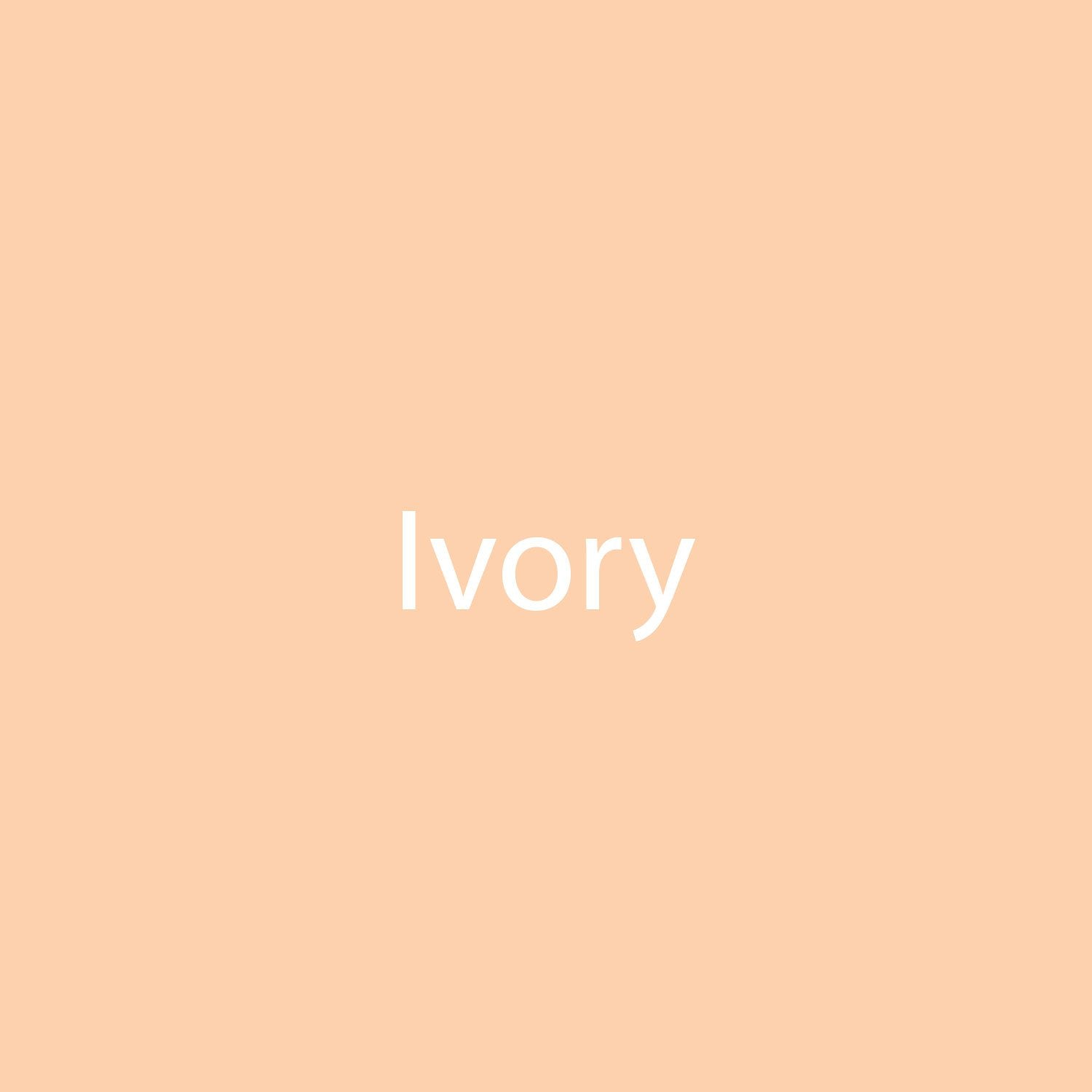 Ivory - Premium HTV