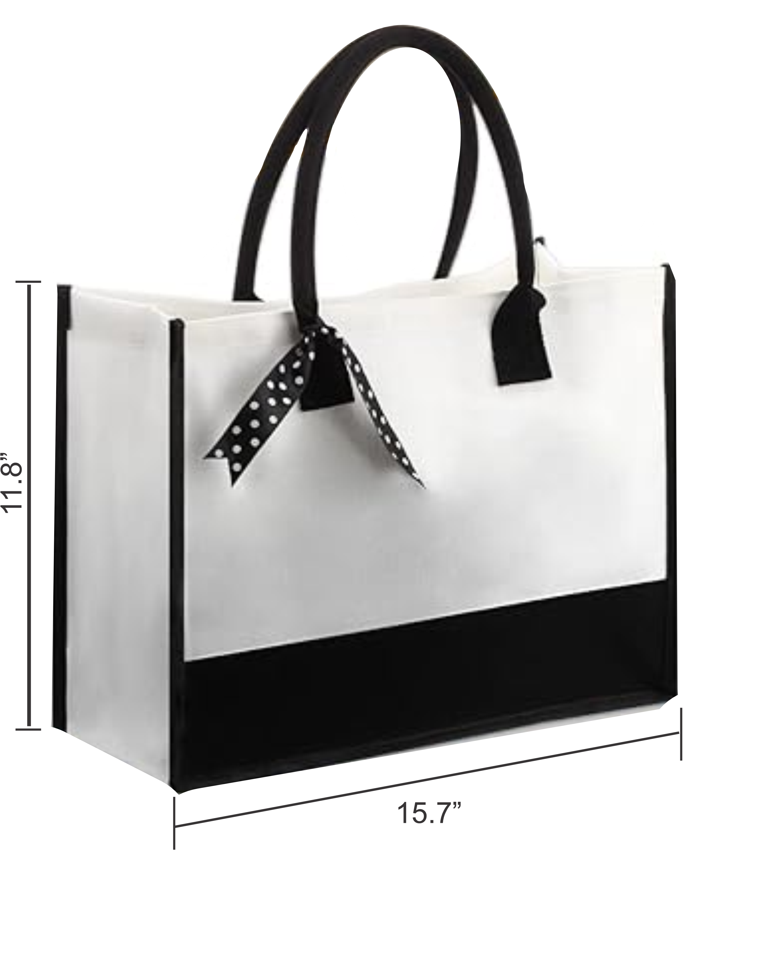 16" x 12" - Large Tote Bag - Sublimation Blank