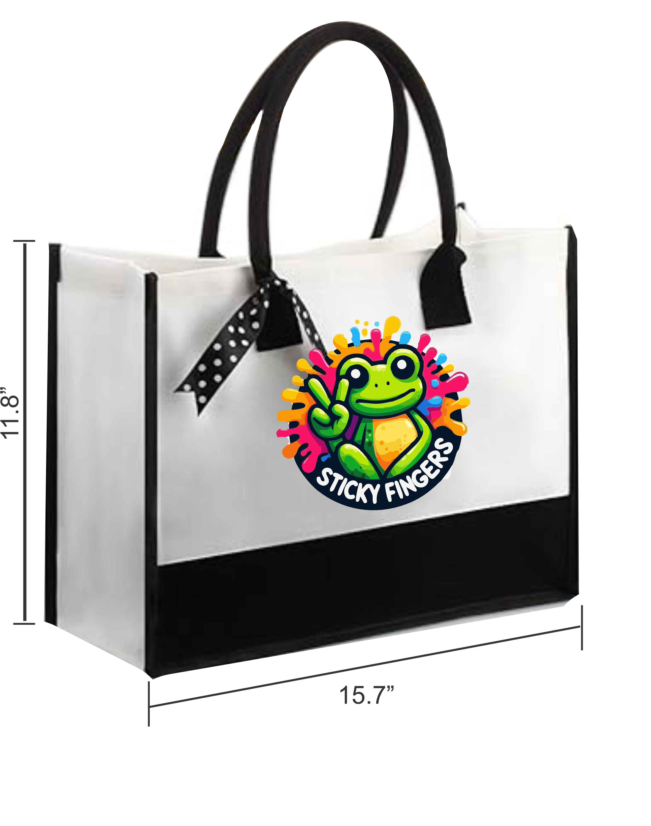 16" x 12" - Large Tote Bag - Sublimation Blank