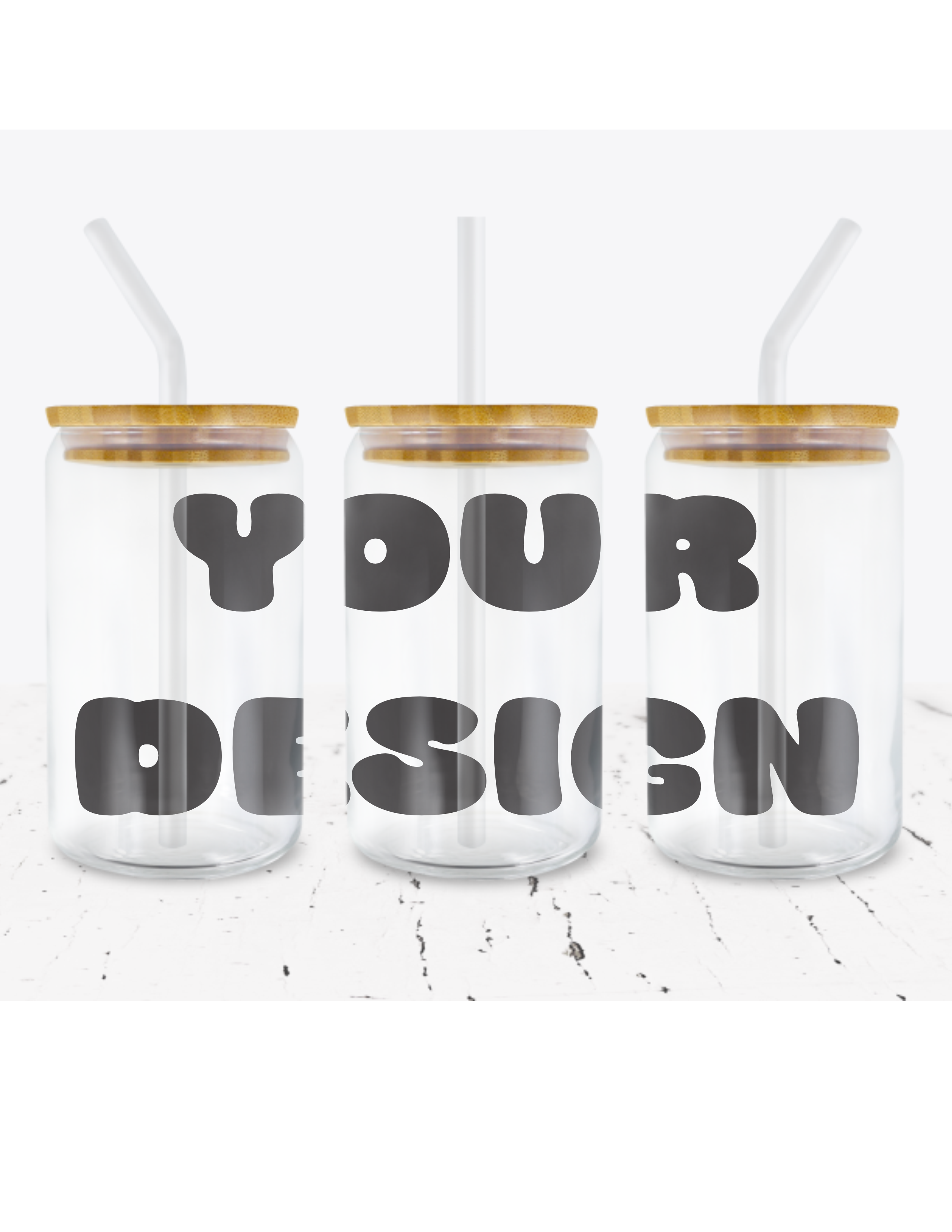 Libbey Glass Can Transfers - Custom Printing