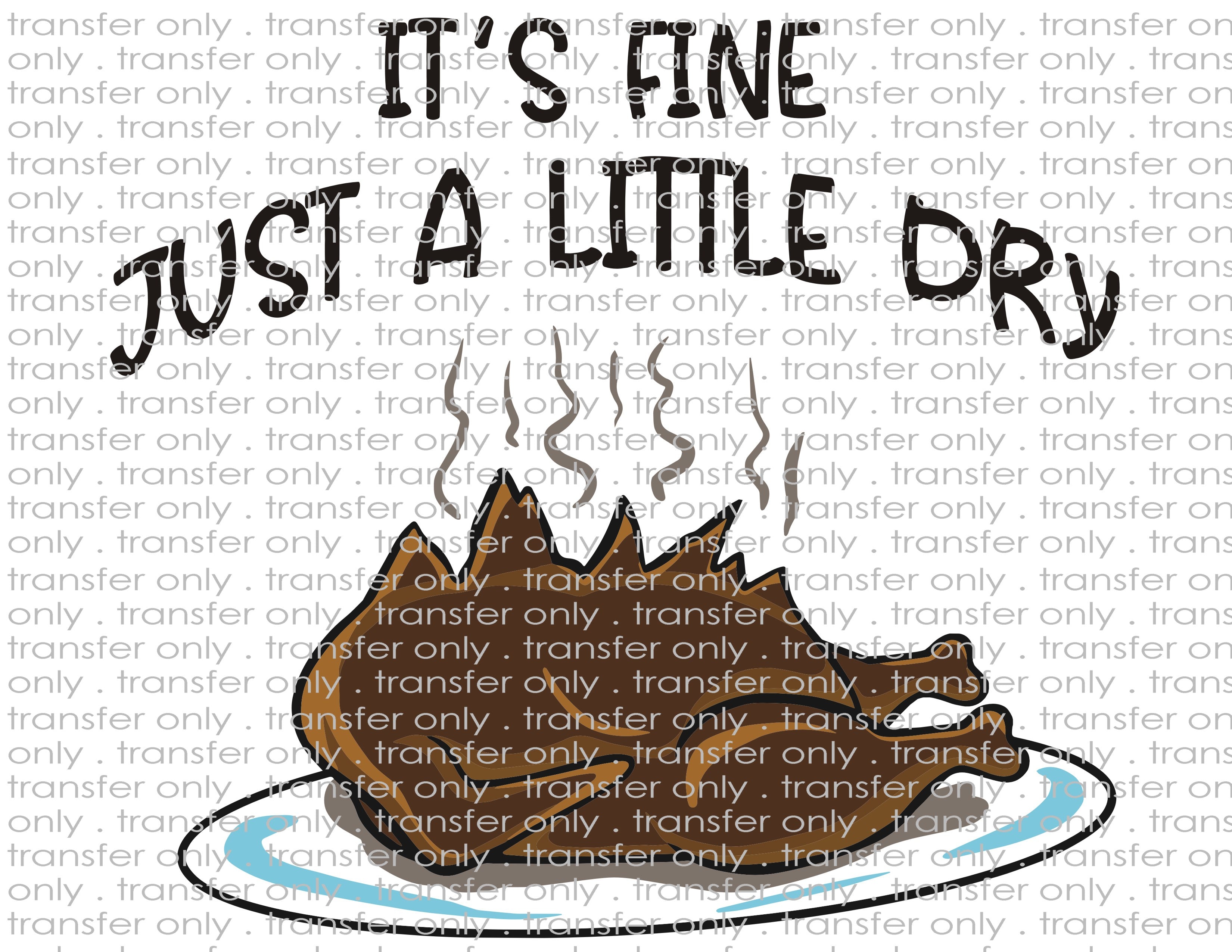 Thanksgiving - Waterslide, Sublimation Transfers