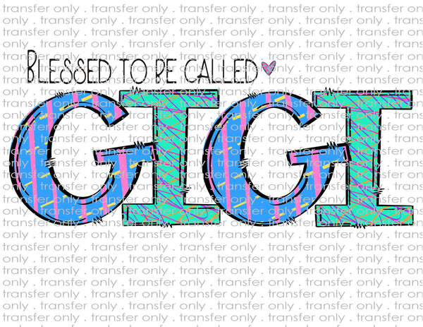 Waterslide, Sublimation Transfers - GiGi