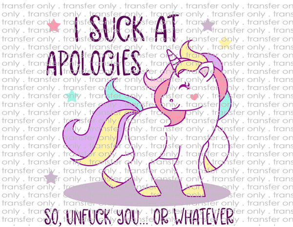 Waterslide, Sublimation Transfers - Mature Adult