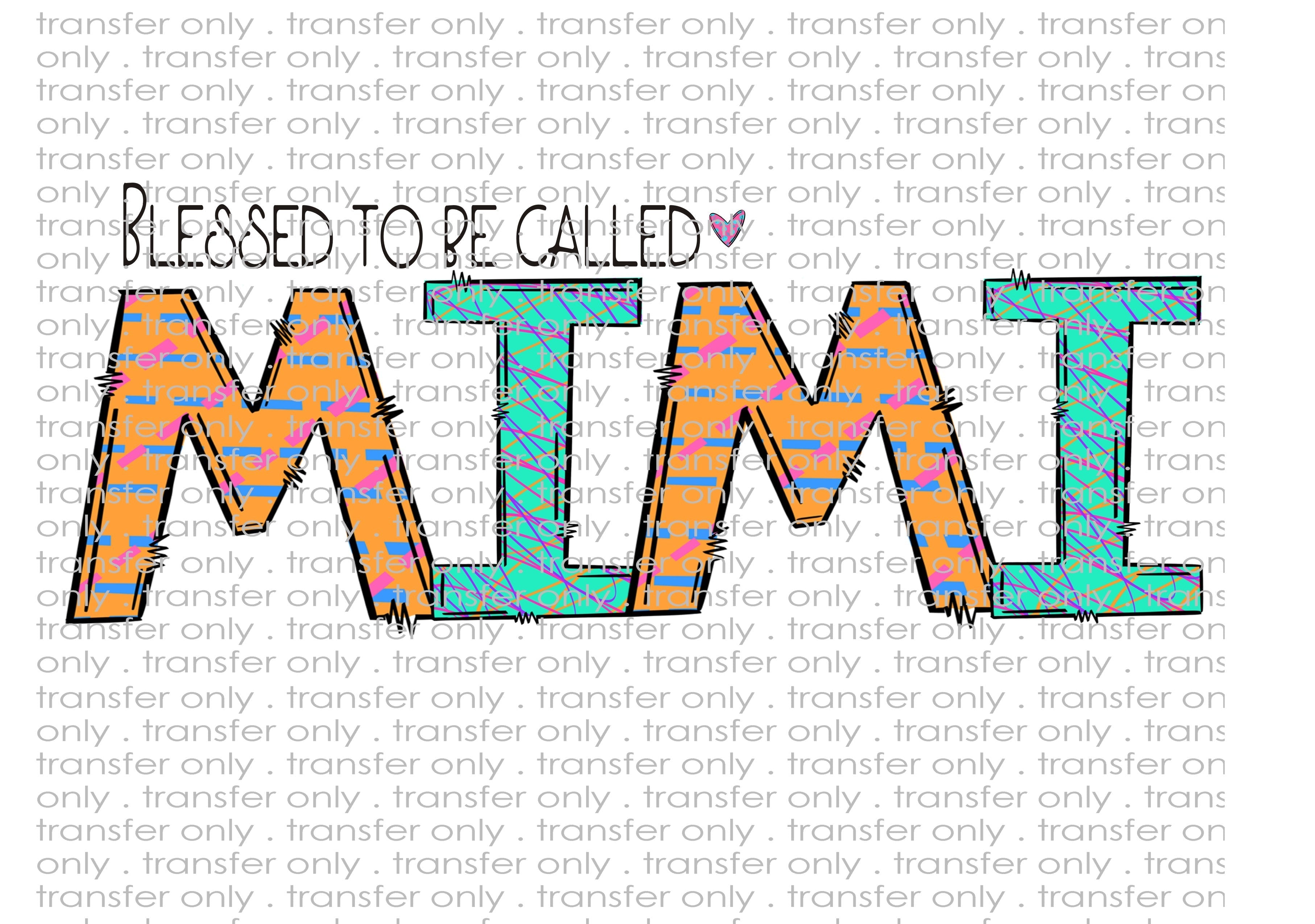 Waterslide, Sublimation Transfers - MiMi