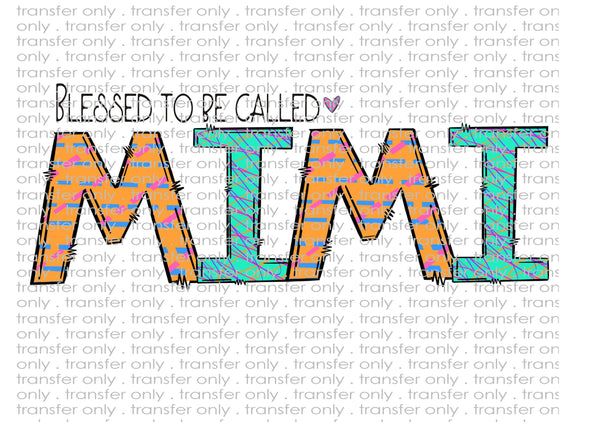 Waterslide, Sublimation Transfers - MiMi