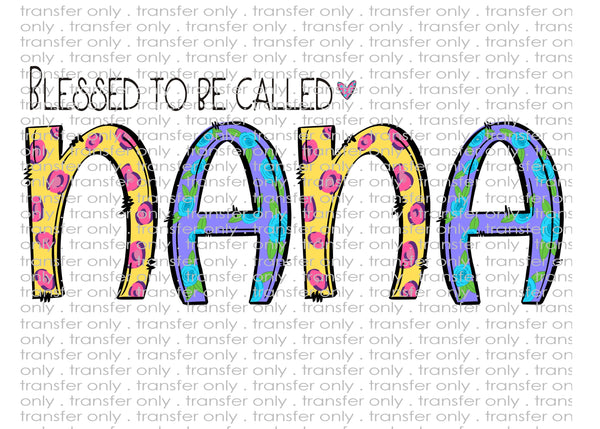 Waterslide, Sublimation Transfers - Nana