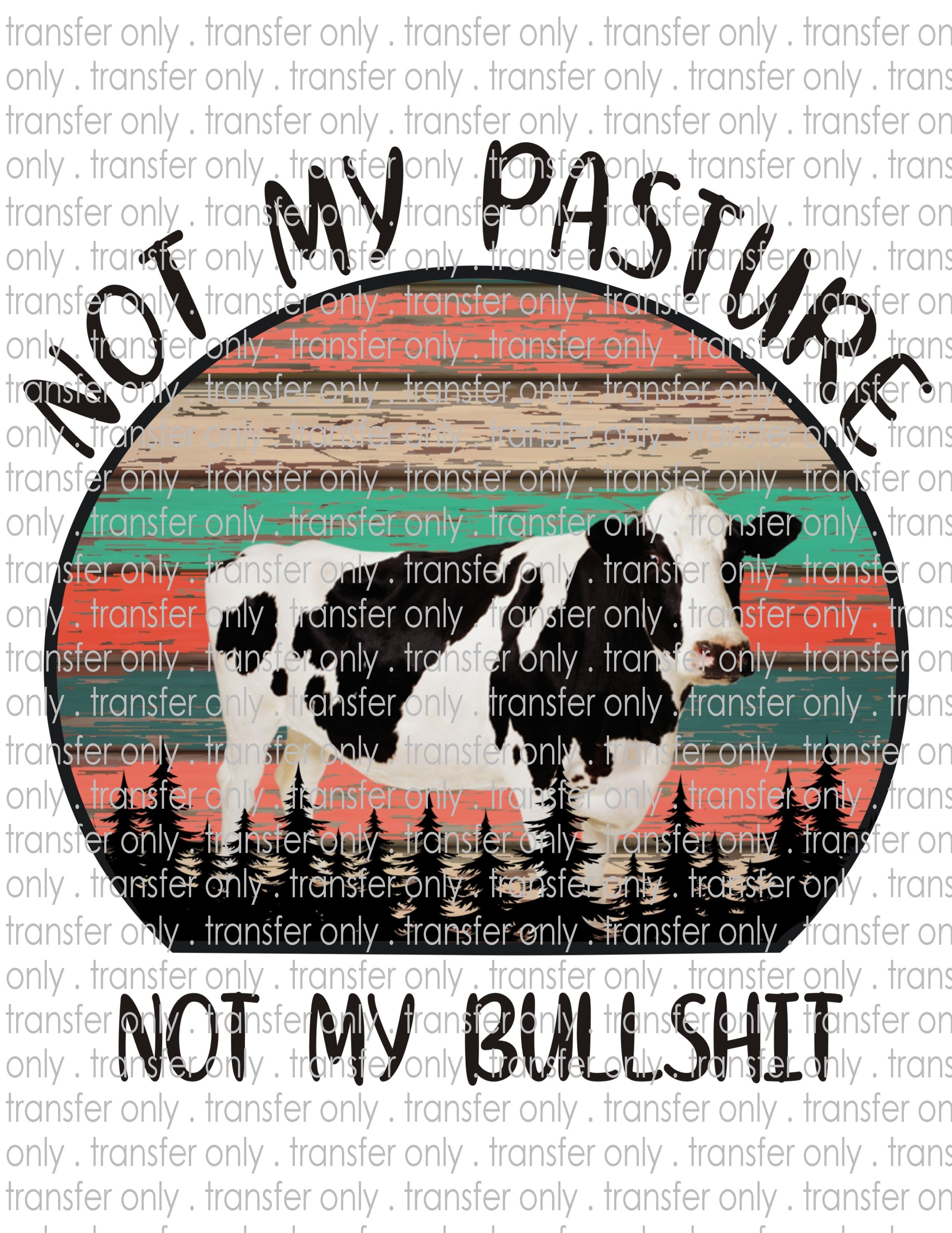 Waterslide, Sublimation Transfers - Country