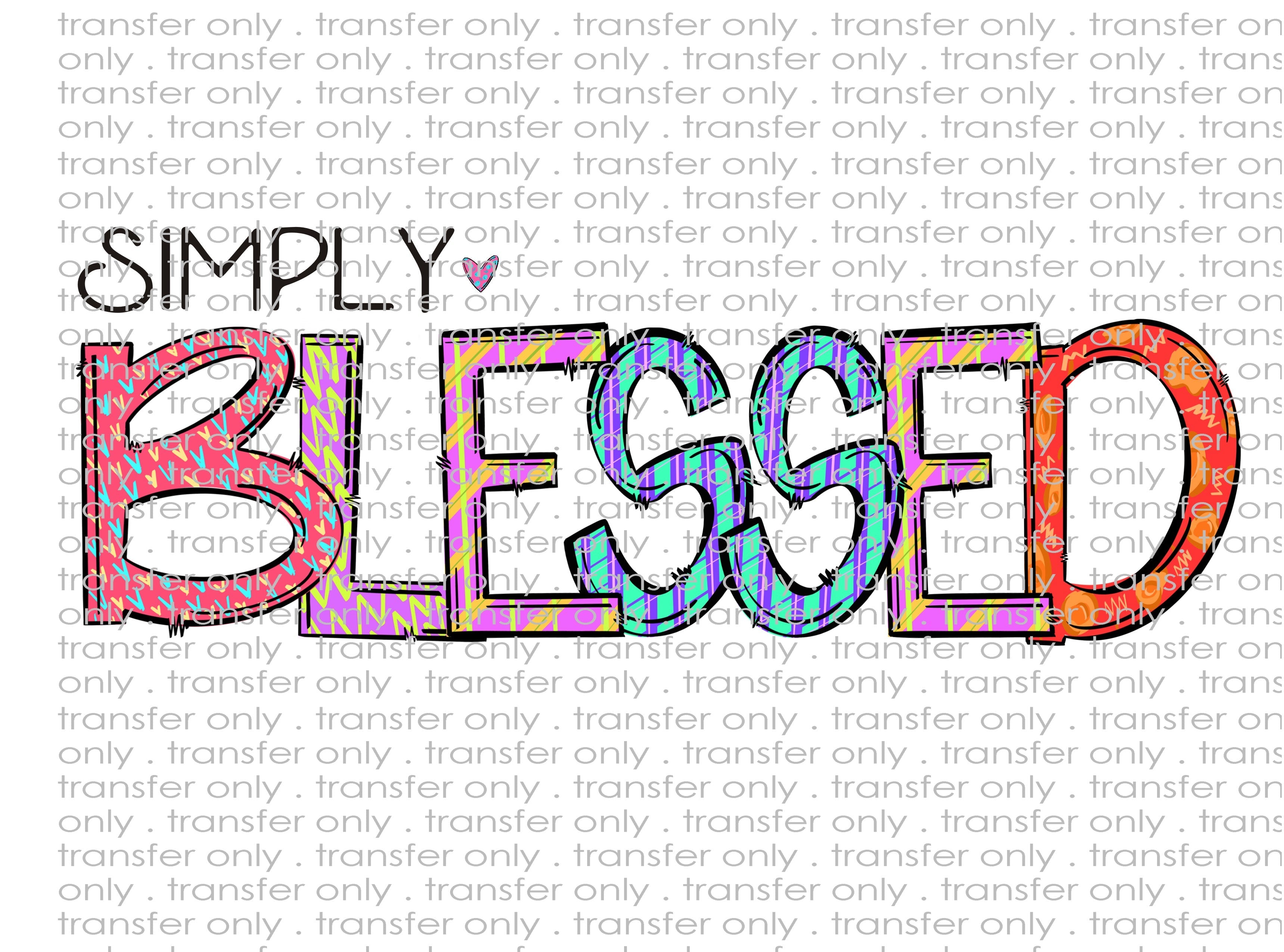 Waterslide, Sublimation Transfers - Ladies