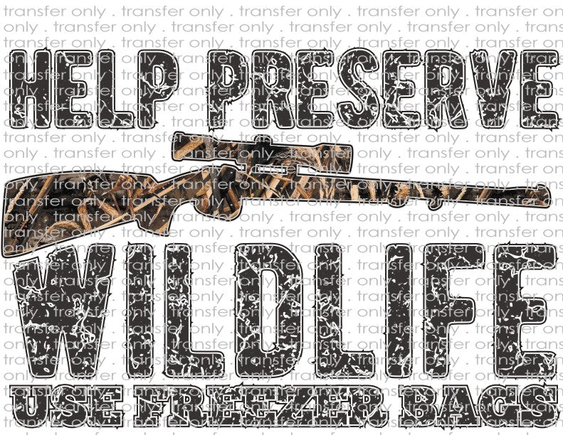 Waterslide, Sublimation Transfers - Hunting & Fishing