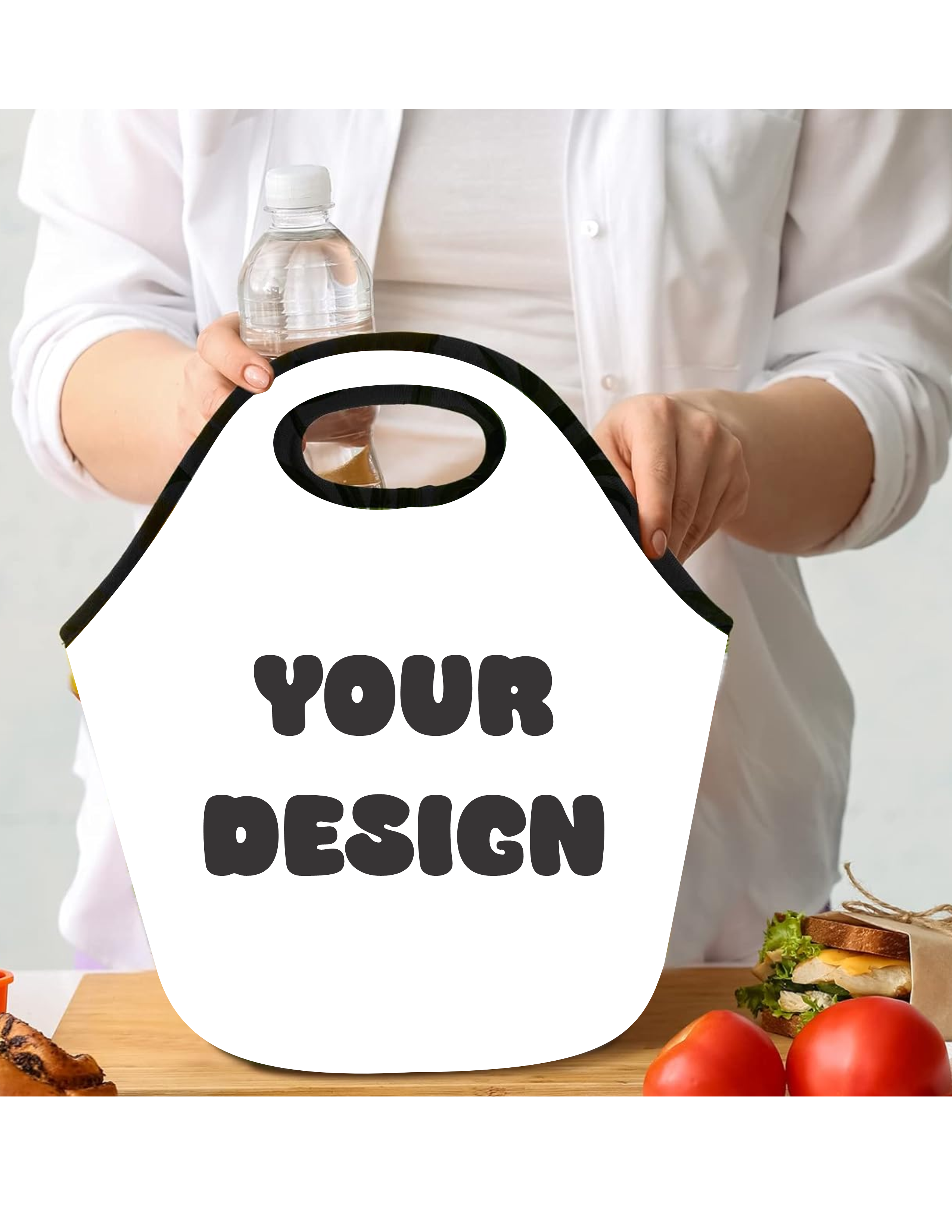 Lunch Tote Bag - Sublimation Transfers - Custom Printing