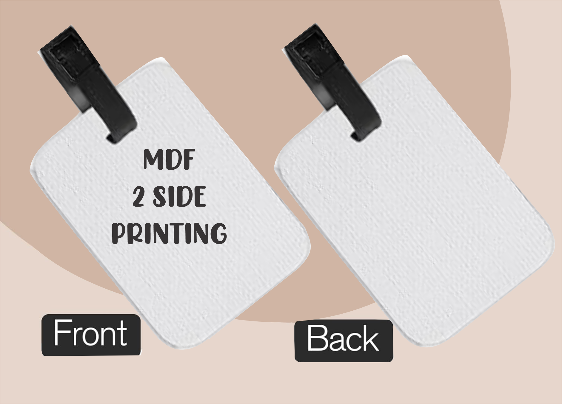 Adventure Awaits - Luggage & Bag Tags - Sublimation Transfer