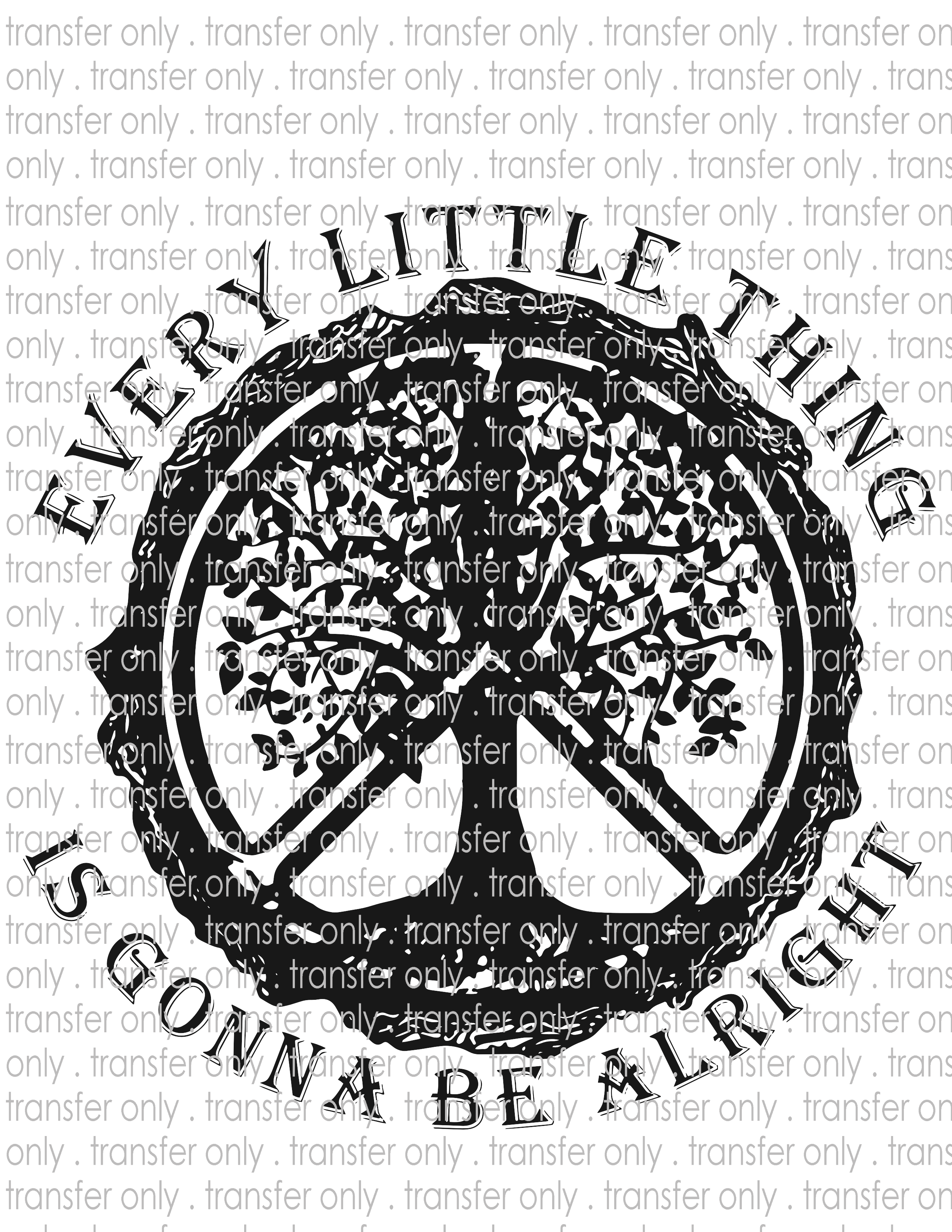 Every Little Thing - Waterslide, Sublimation Transfers