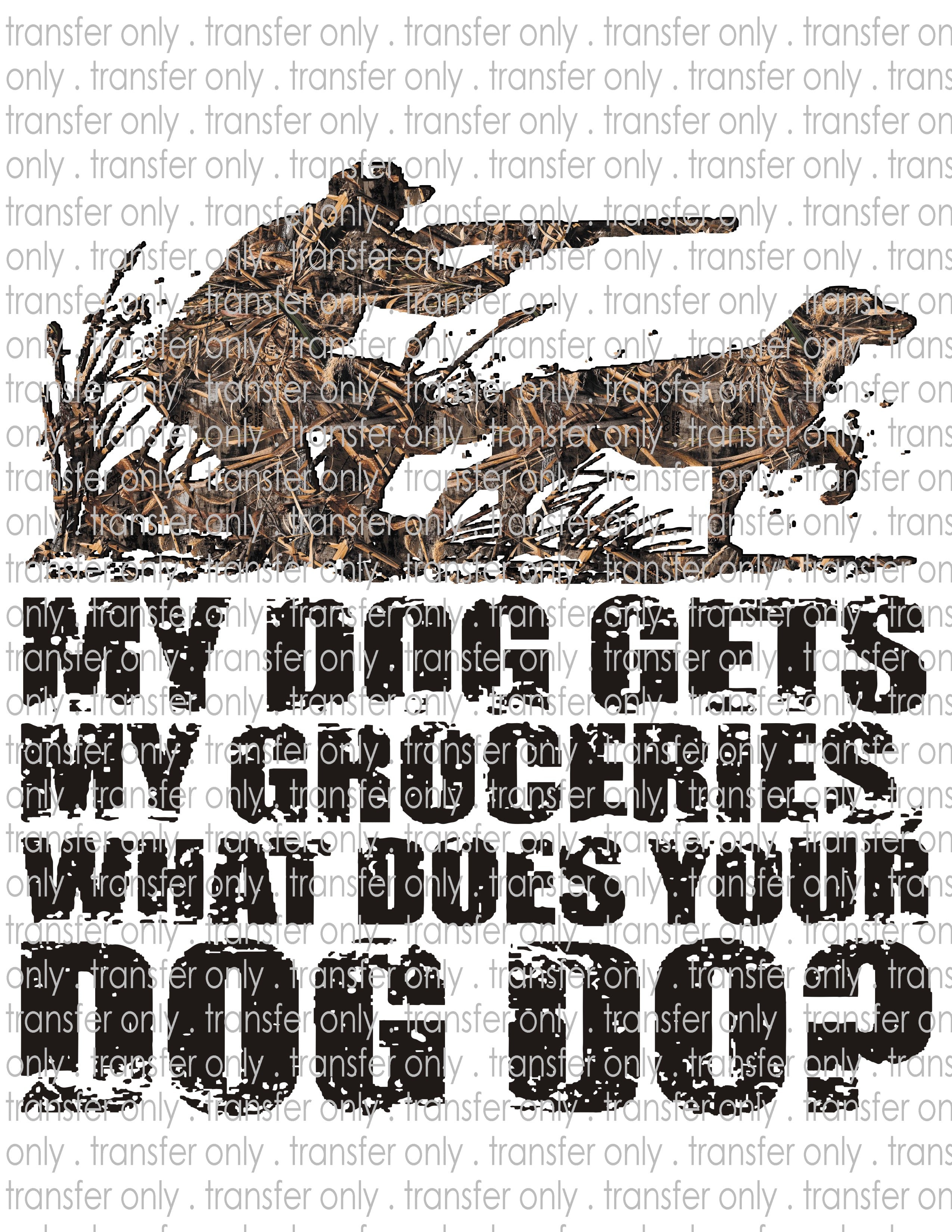 Waterslide, Sublimation Transfers - Hunting & Fishing