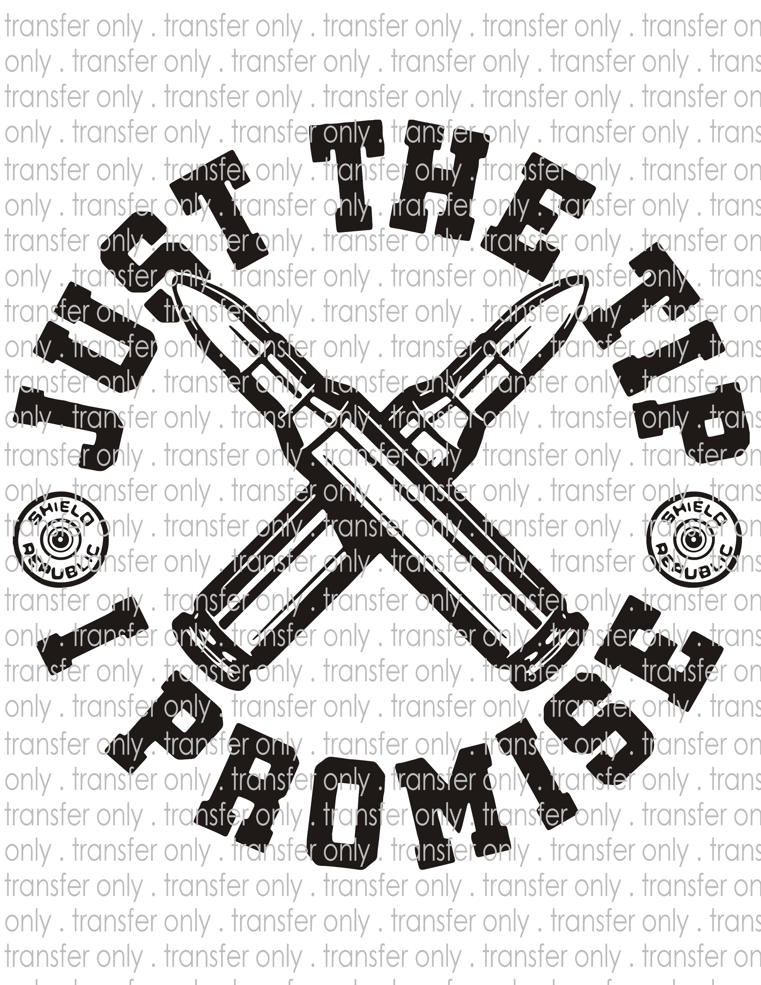 Just the Tip - Waterslide, Sublimation Transfers