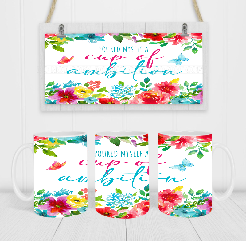 Pioneer Inspired - Coffee Mug Wrap - Sublimation Transfers