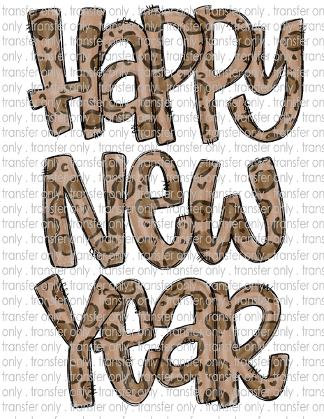 New Years - Waterslide, Sublimation Transfers