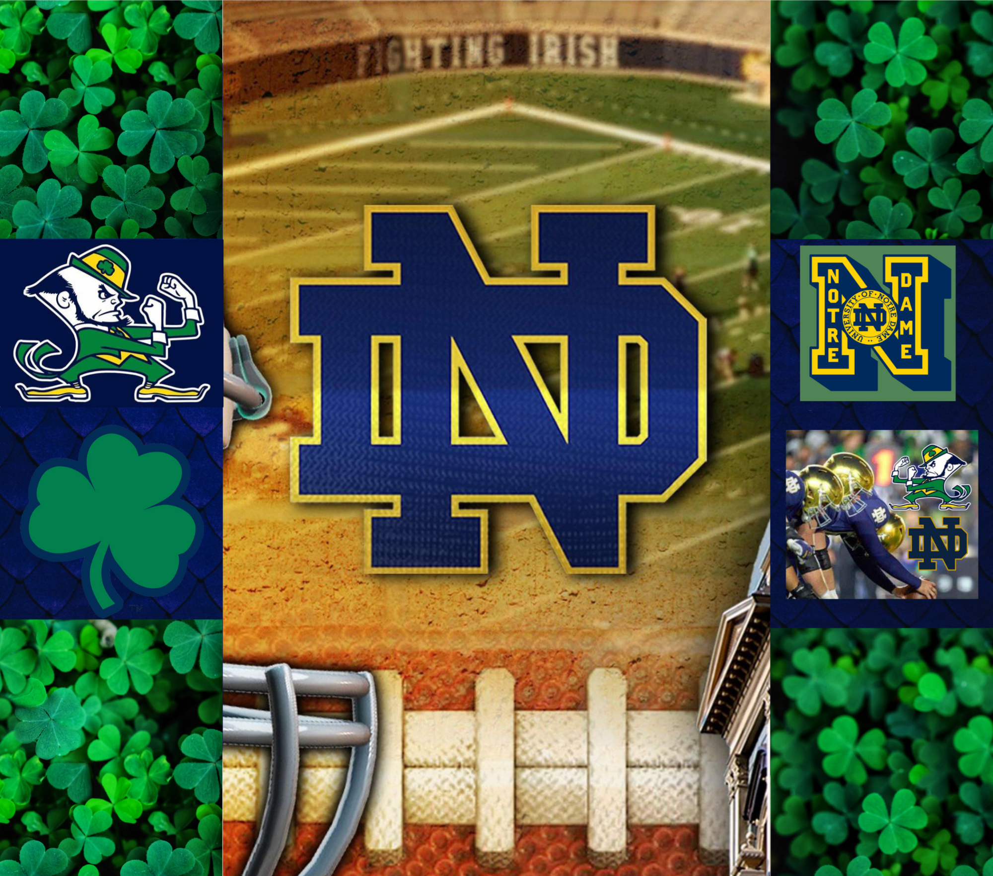 Football Indiana - Tumbler Wrap - Sublimation Transfers