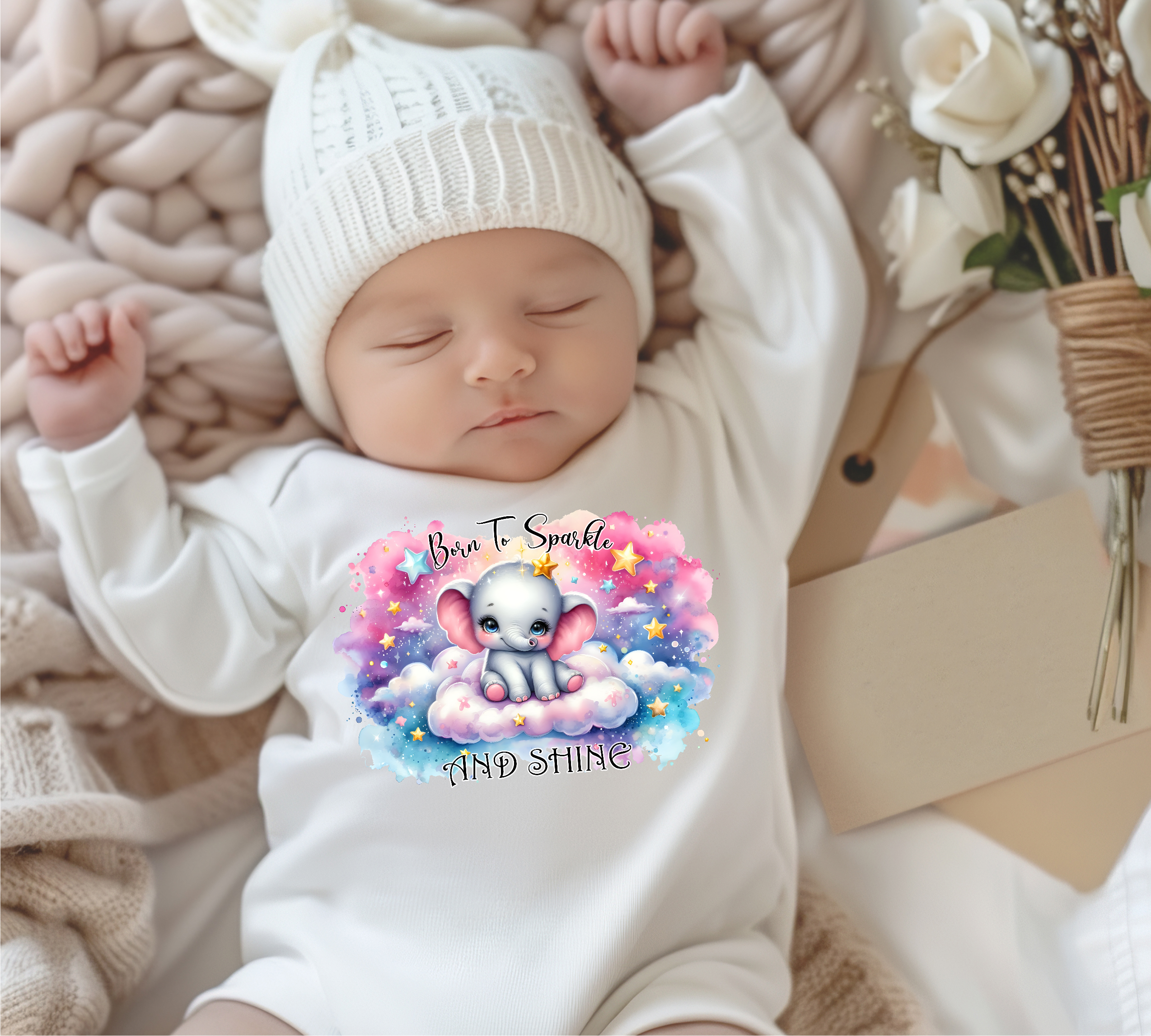 Born To Sparkle & Shine - DTF Transfer