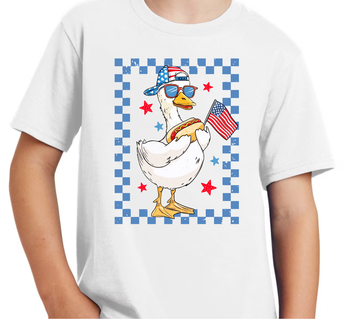 Patriotic Goose - Sublimation Transfer