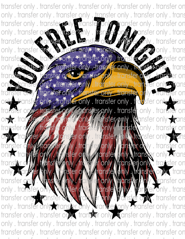 You Free Tonight? - Waterslide, Sublimation Transfers