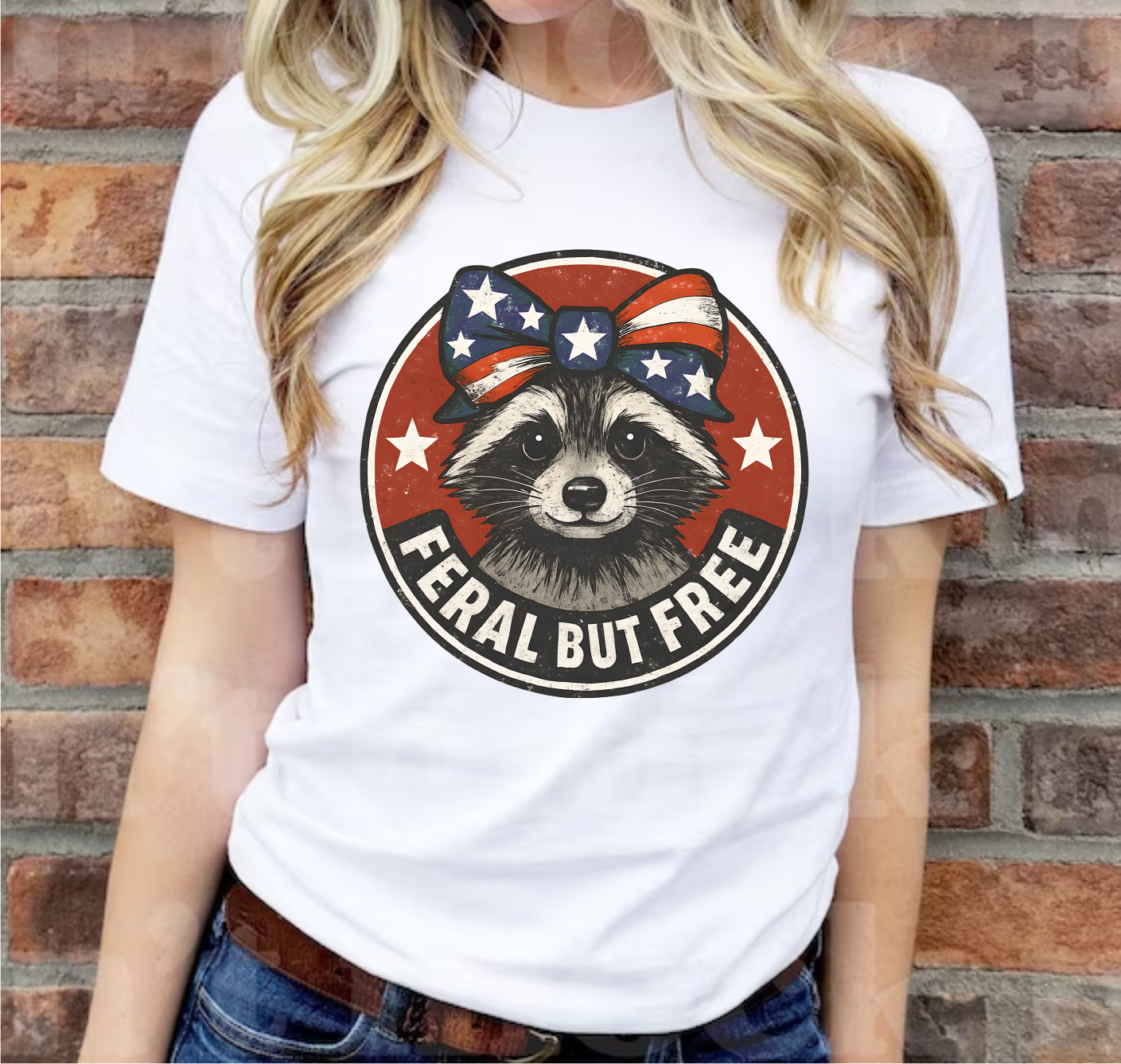 Feral But Free - Sublimation Transfer