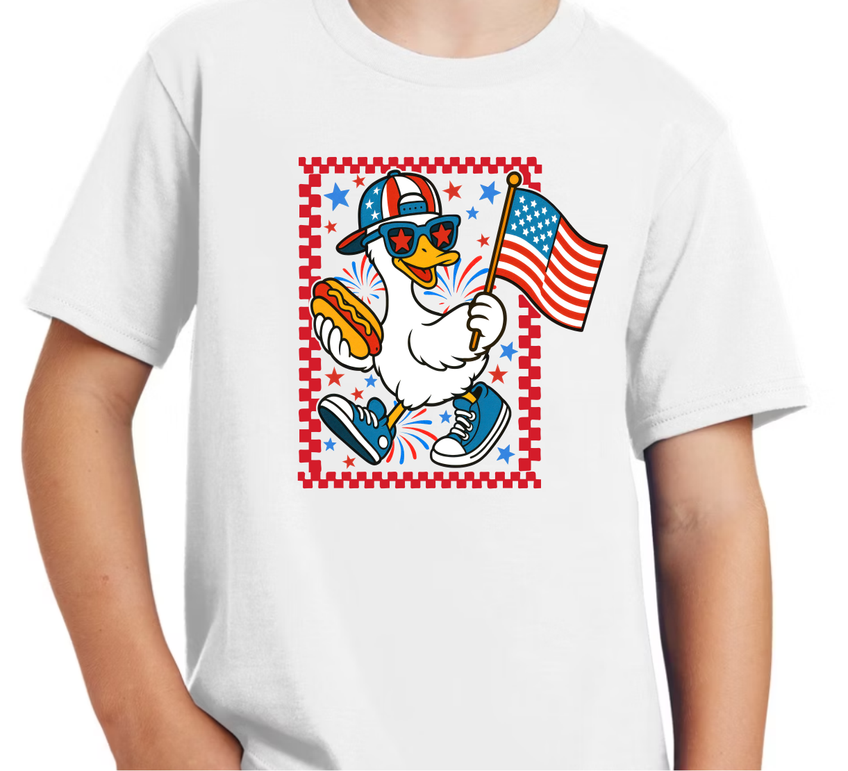 Patriotic Goose - Sublimation Transfer