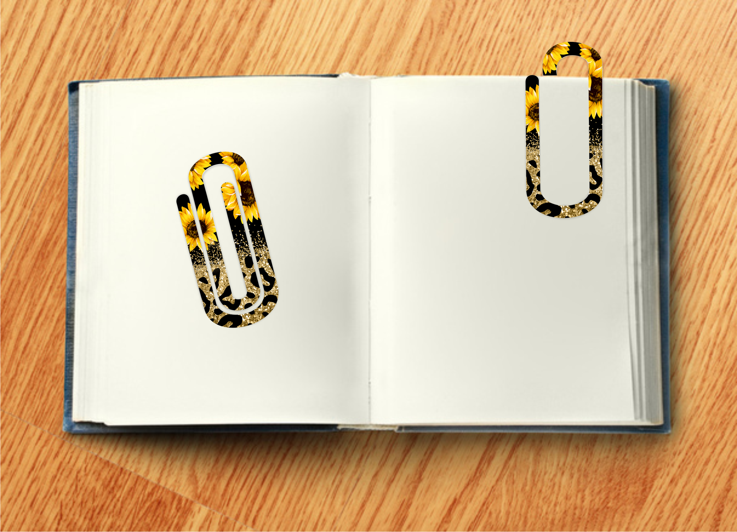 Sunflowers - Jumbo Paper Clip Transfer