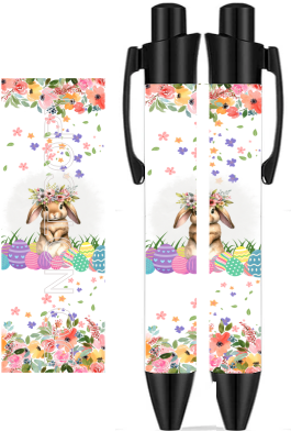 Easter Bunny - Sublimation Pen Wrap