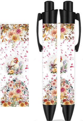 Country Rooster - Sublimation Pen Wrap
