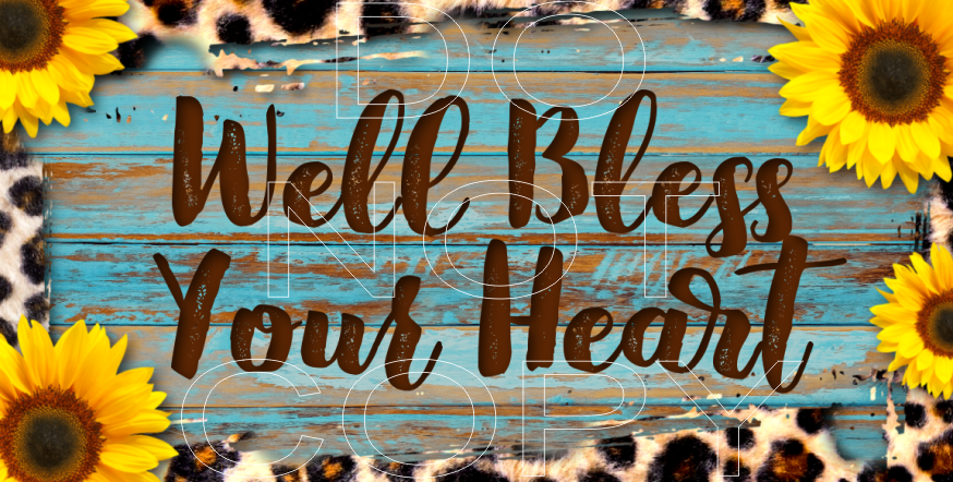 License Plate Sheets - Sublimation Transfer