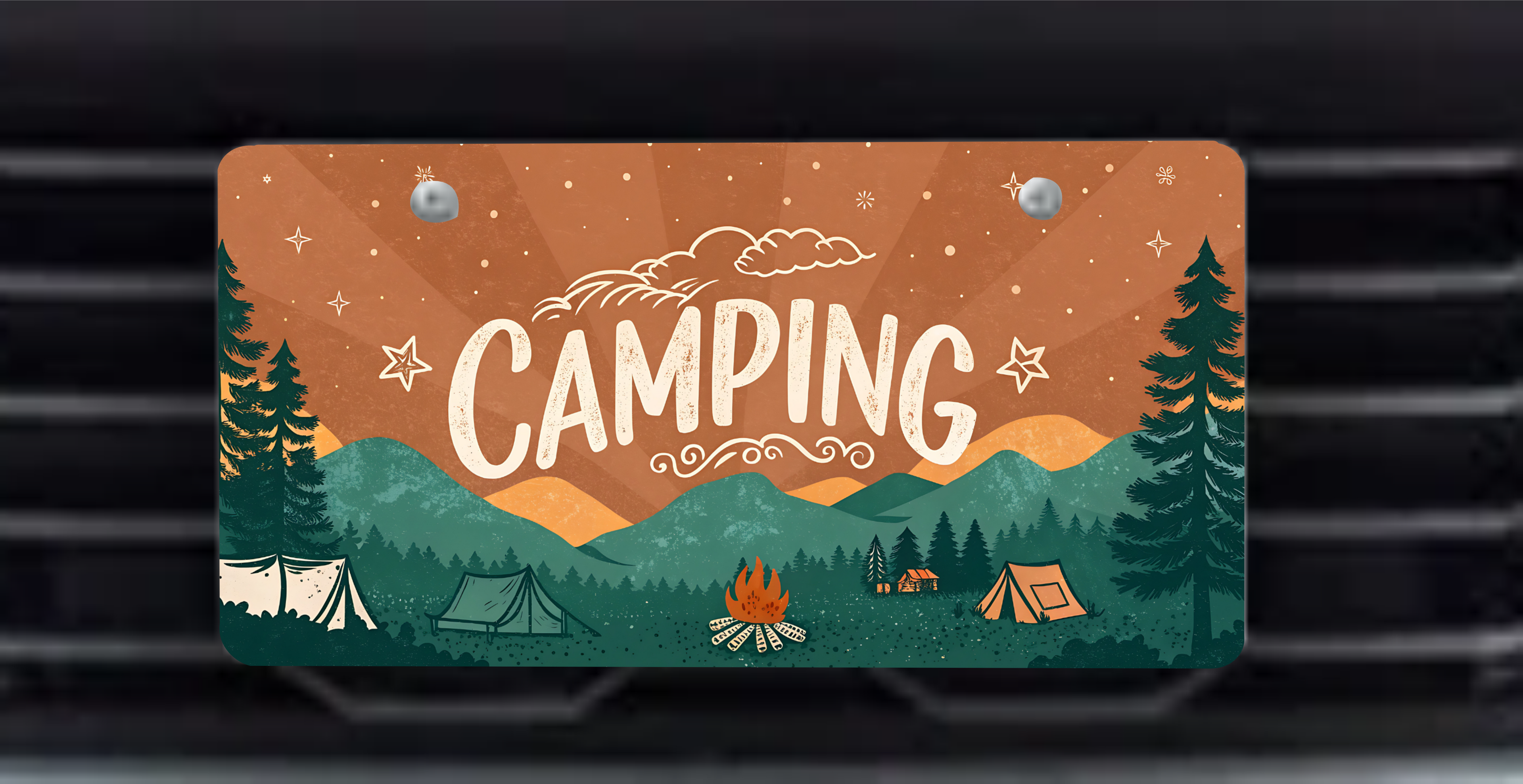 Camping - Sublimation Transfer