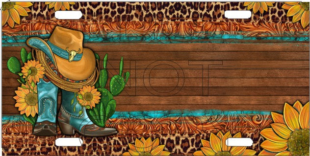 Western Sublimation Transfers - License Plate Sheets