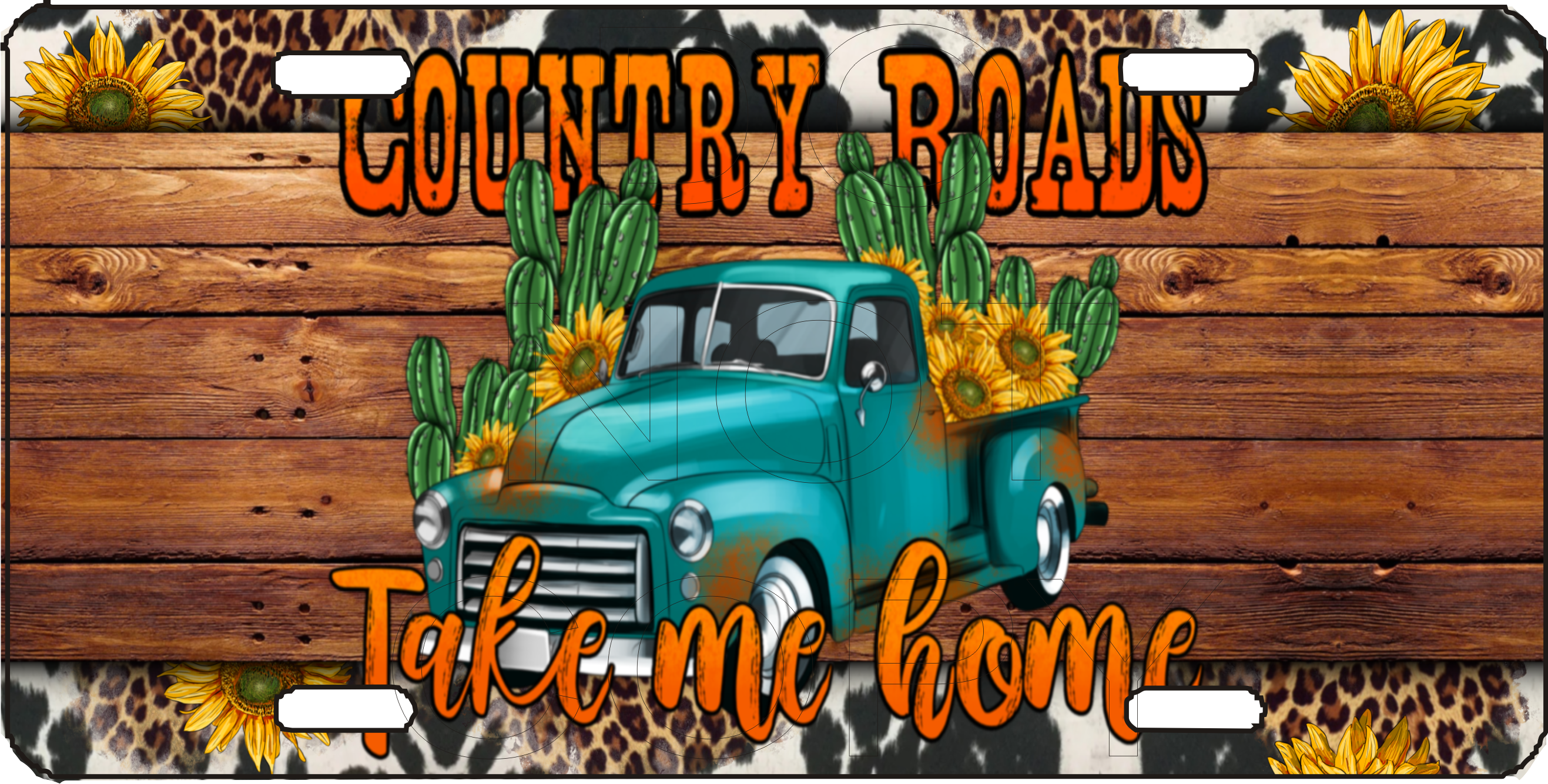 Country Roads Take Me Home - Sublimation Transfer