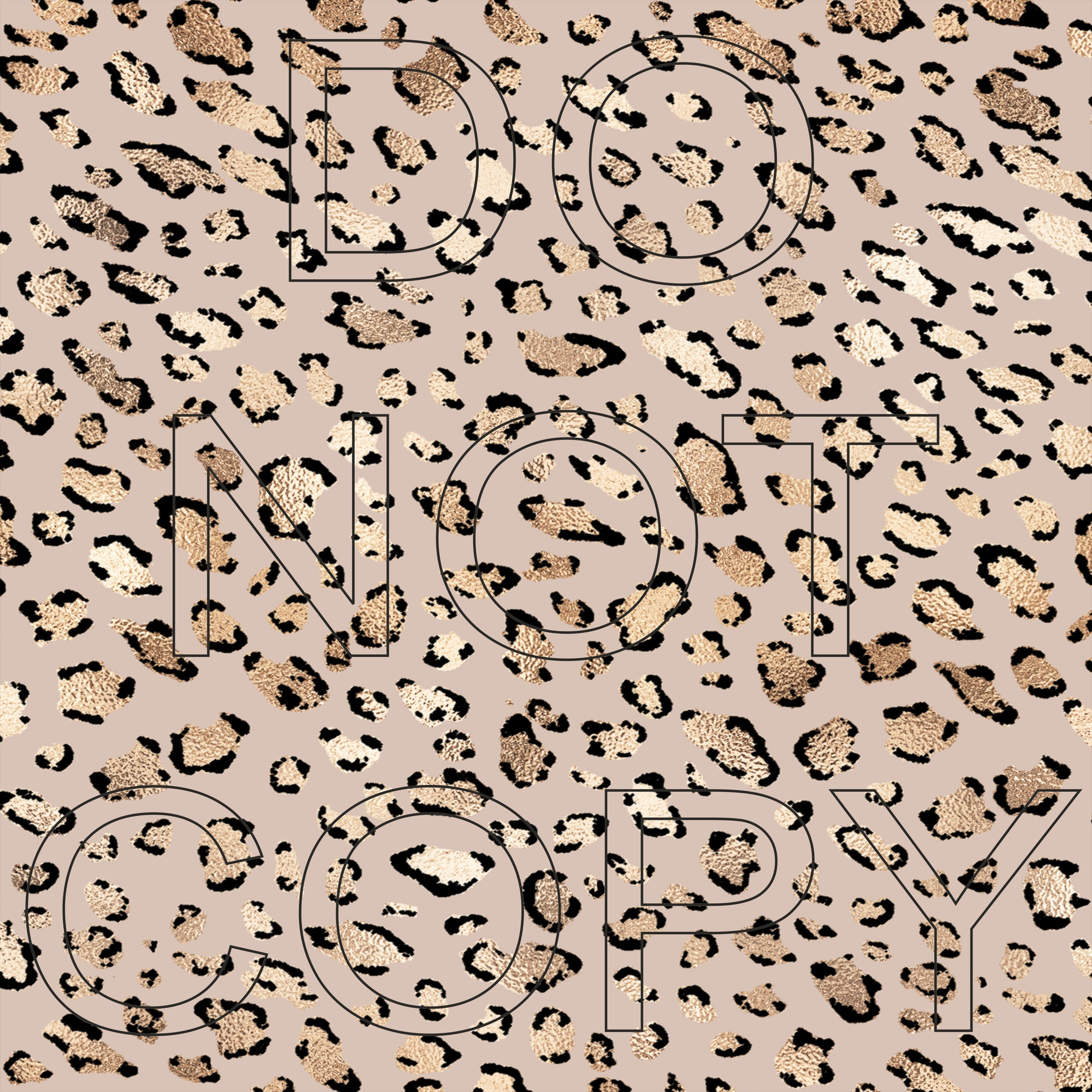 Leopard - Full Pattern - Vinyl, Sublimation Transfers