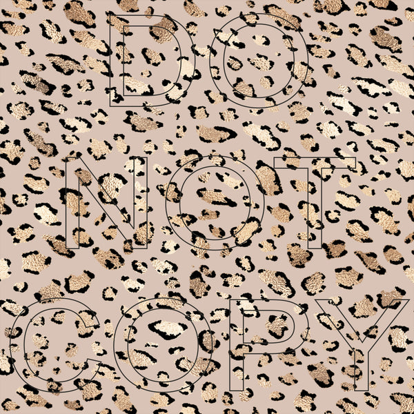 Leopard - Full Pattern - Vinyl, Sublimation Transfers