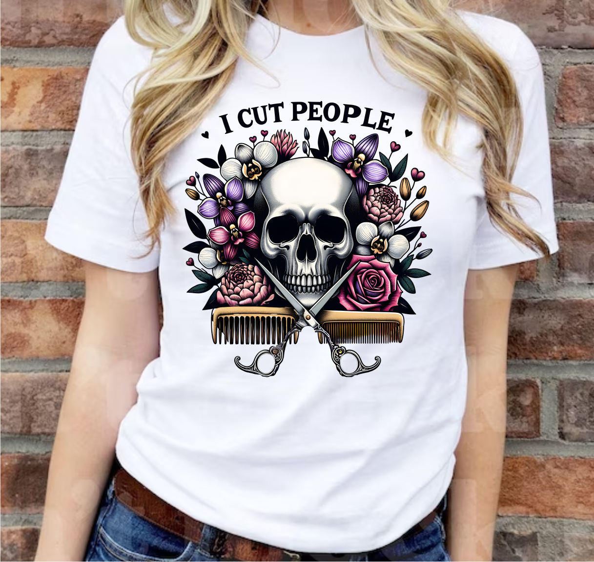 I Cut People - DTF Transfer