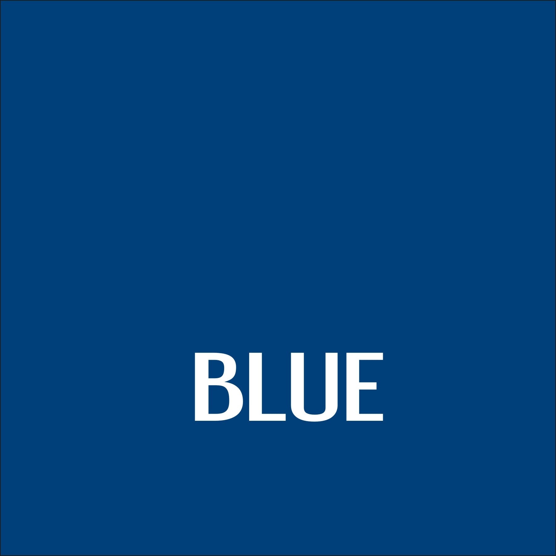 Blue - Permanent, Adhesive Vinyl
