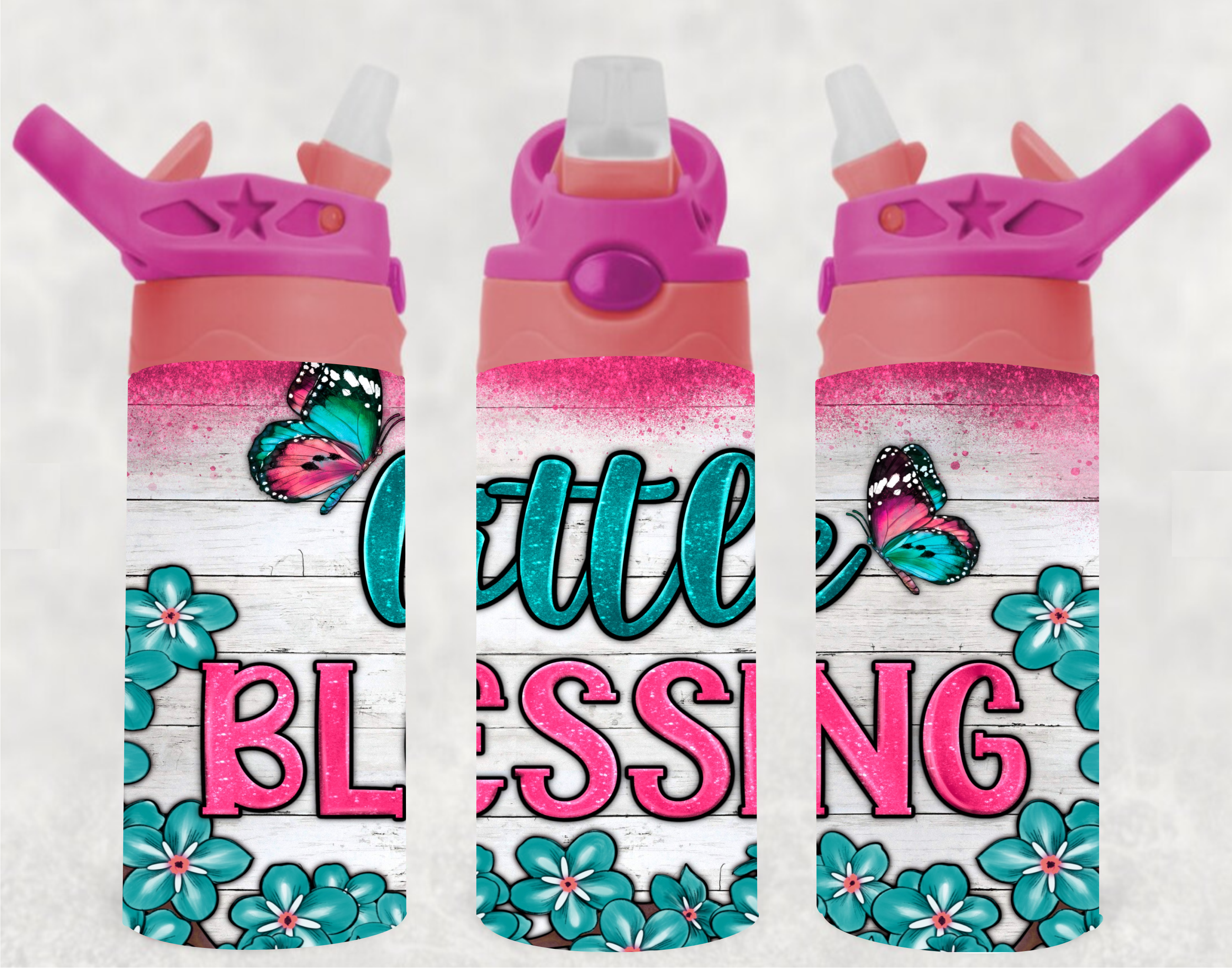 Little Blessing - 12 oz Tumbler Wrap Sublimation Transfers