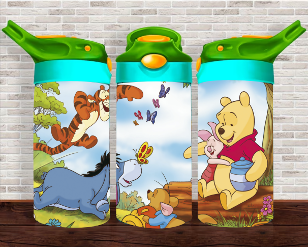 Honey & Bear - 12 oz Tumbler Wrap - Vinyl Transfers