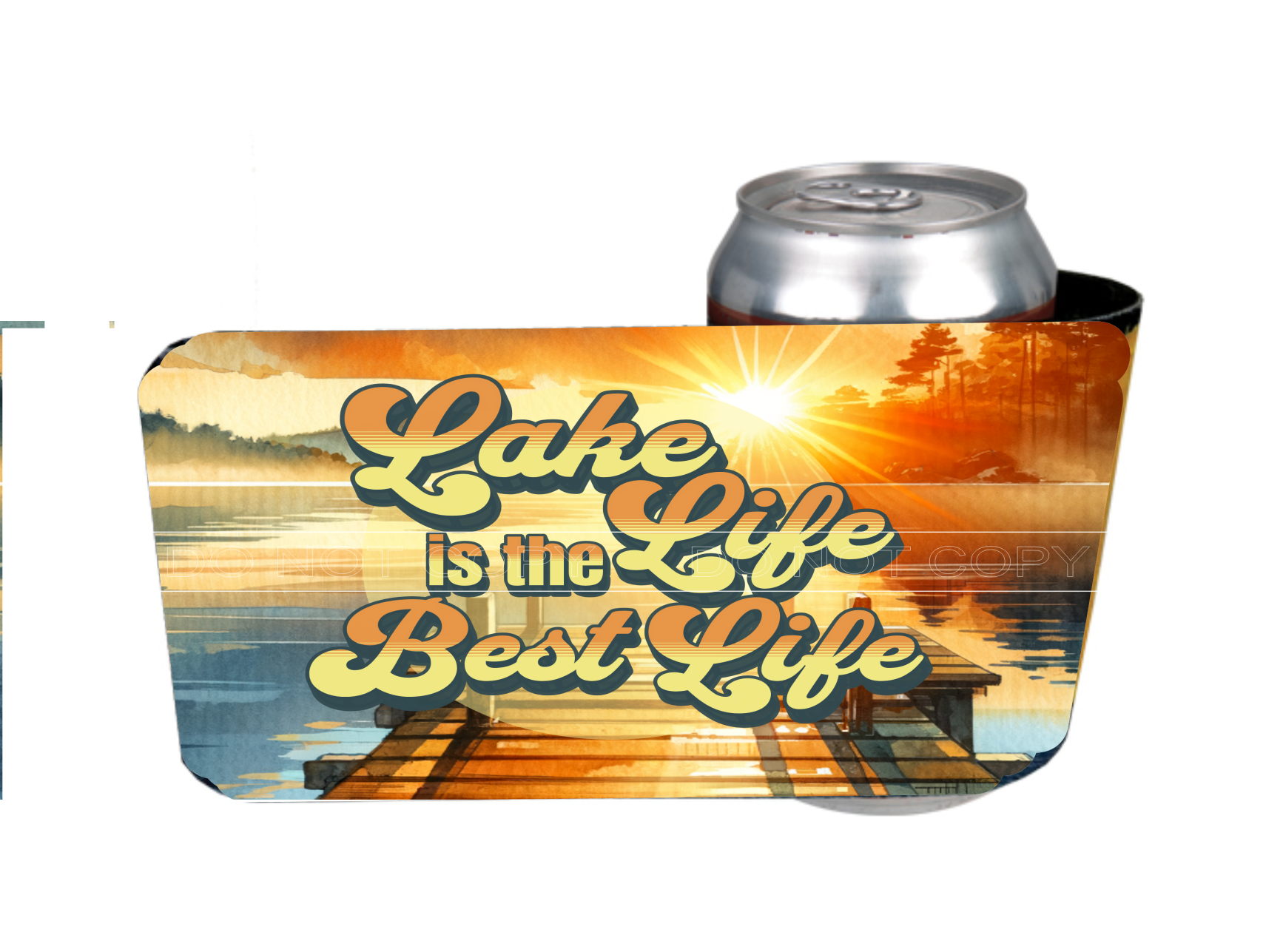 12 oz Can Holders & Slap Wrap - Sublimation Transfers