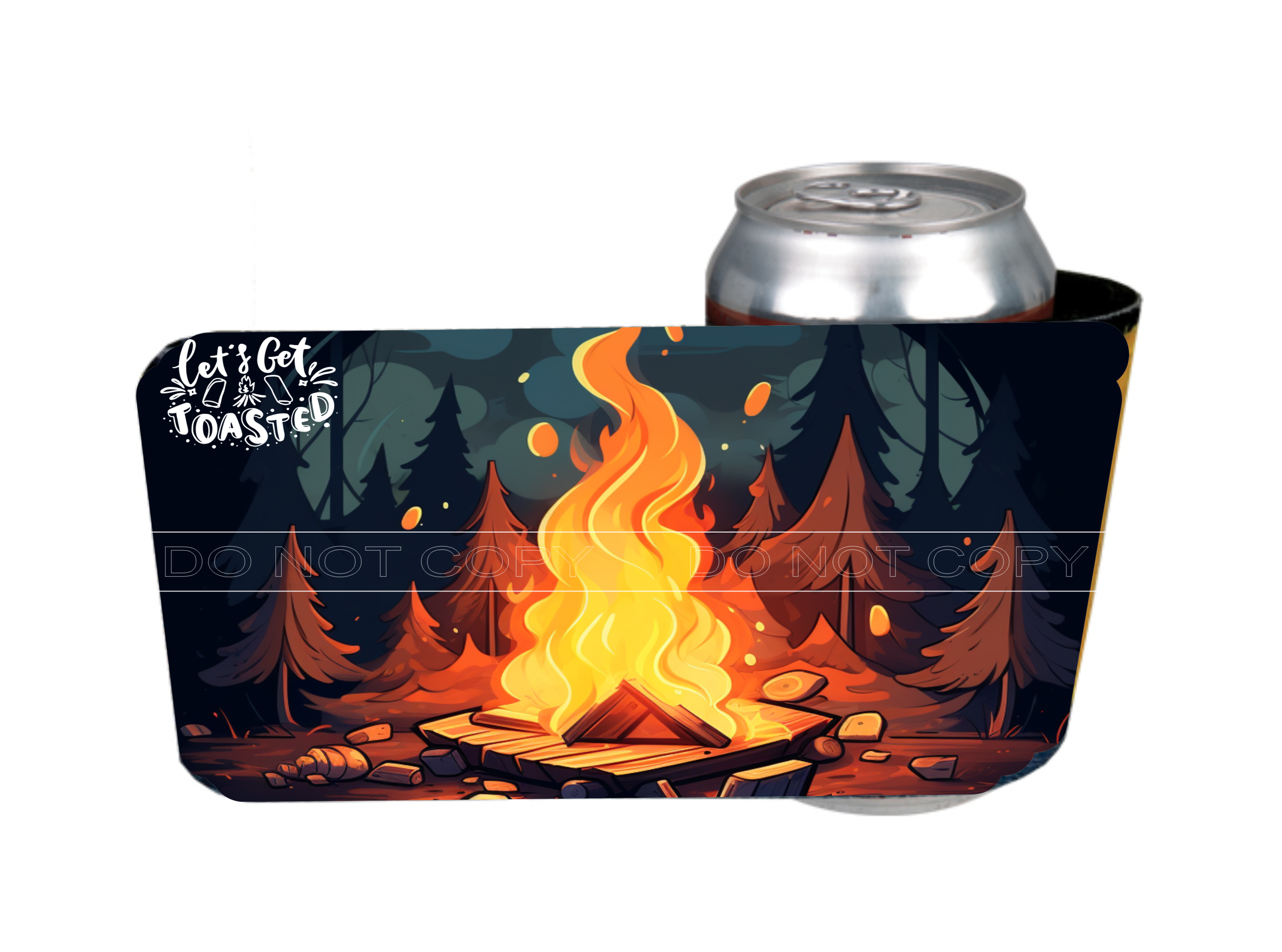 12 oz Can Holders & Slap Wrap - Sublimation Transfers