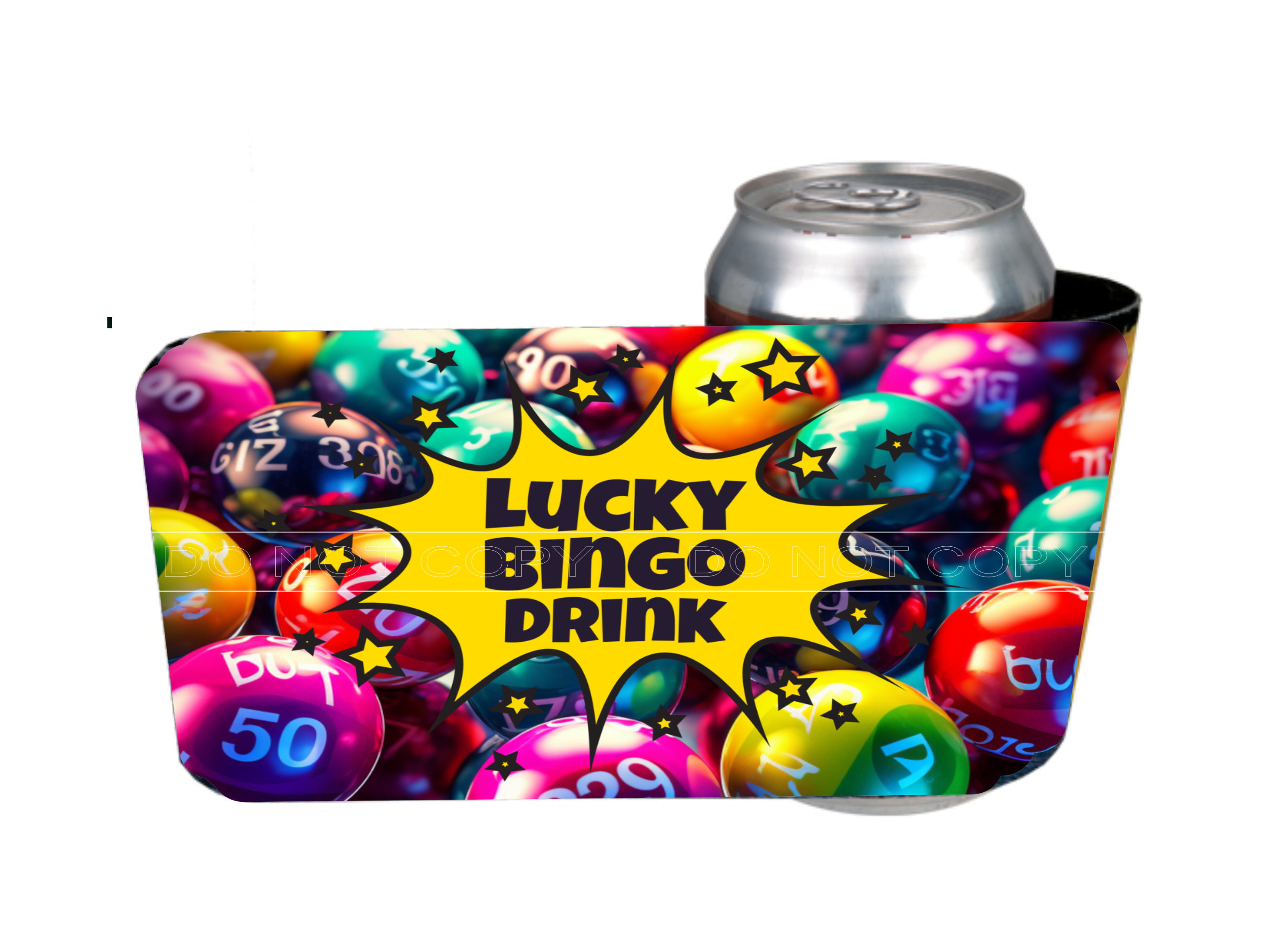 12 oz Can Holders & Slap Wrap - Sublimation Transfers