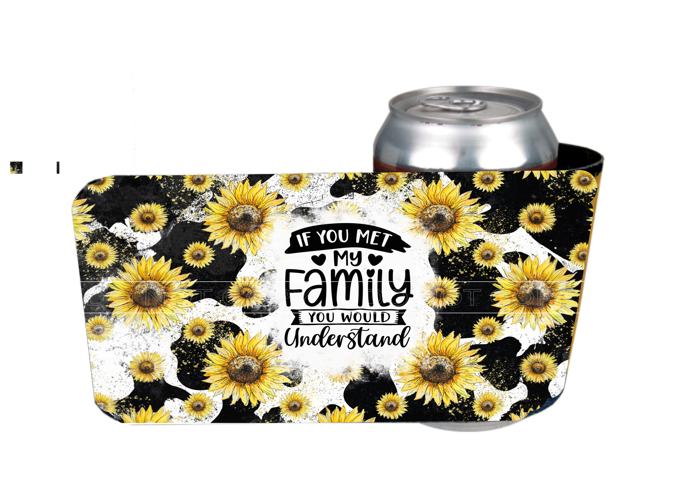 12 oz Can Holders & Slap Wrap - Sublimation Transfers