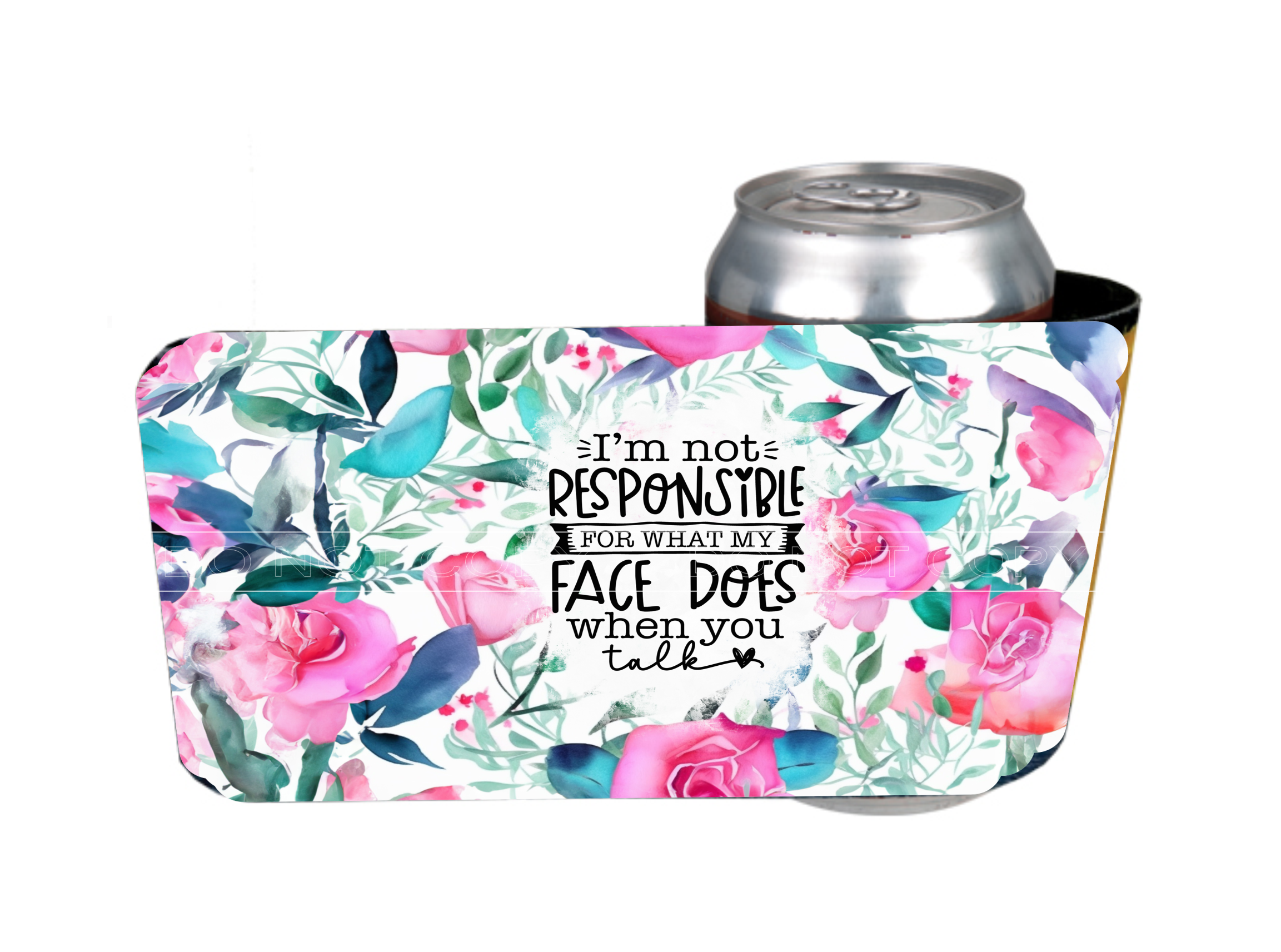 12 oz Can Holders & Slap Wrap - Sublimation Transfers