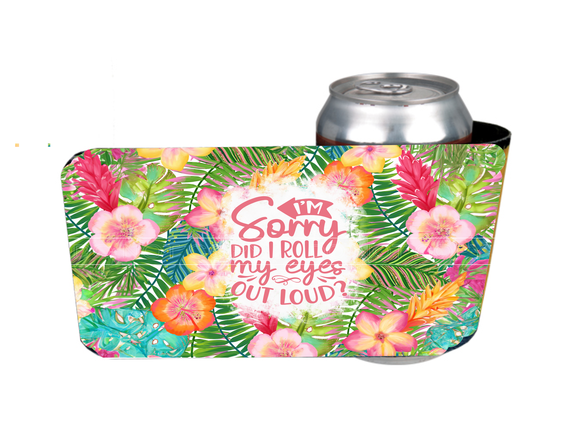 12 oz Can Holders & Slap Wrap - Sublimation Transfers