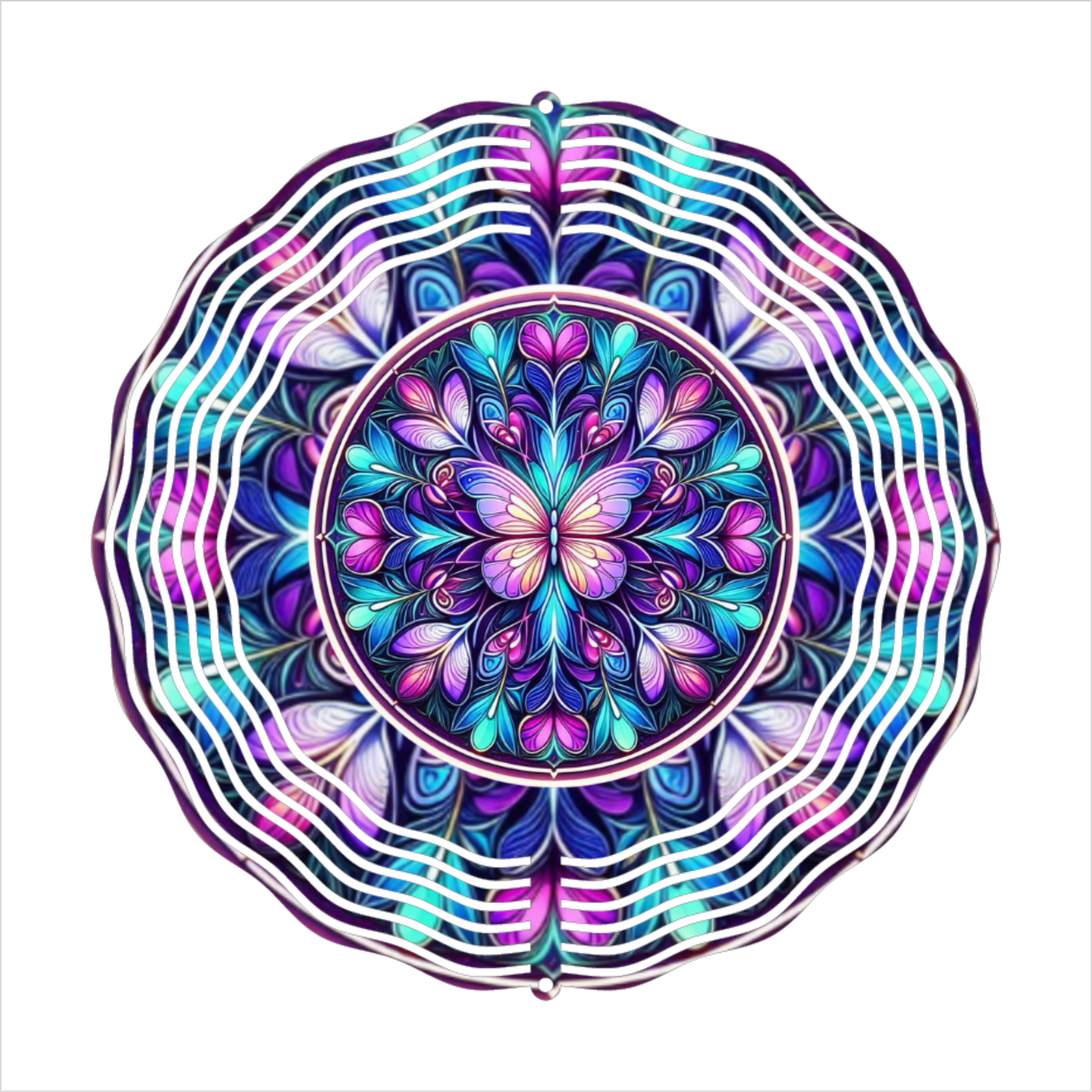 Butterfly - Wind Spinner - Sublimation Transfer