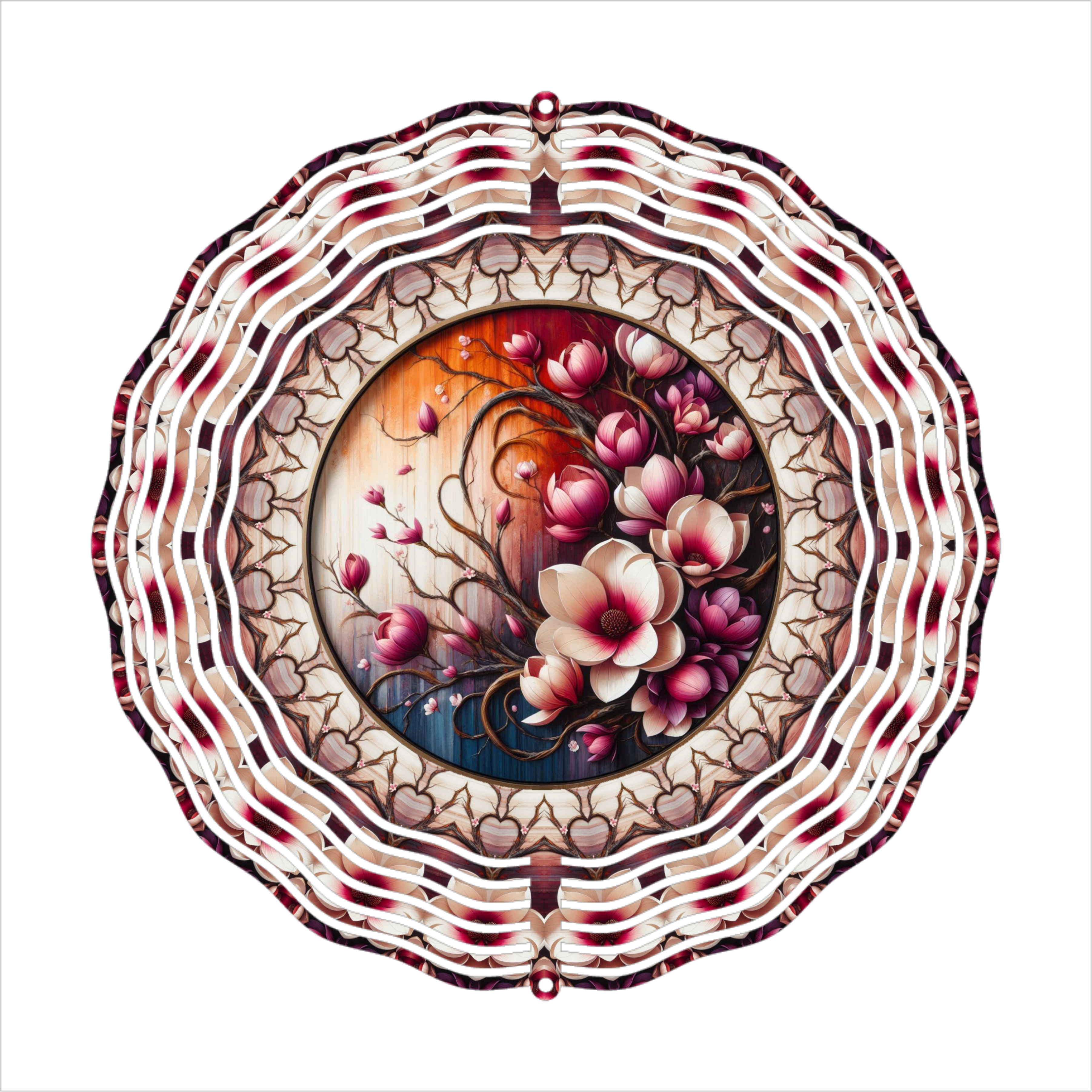 Cherry Blossoms - Wind Spinner - Sublimation Transfer