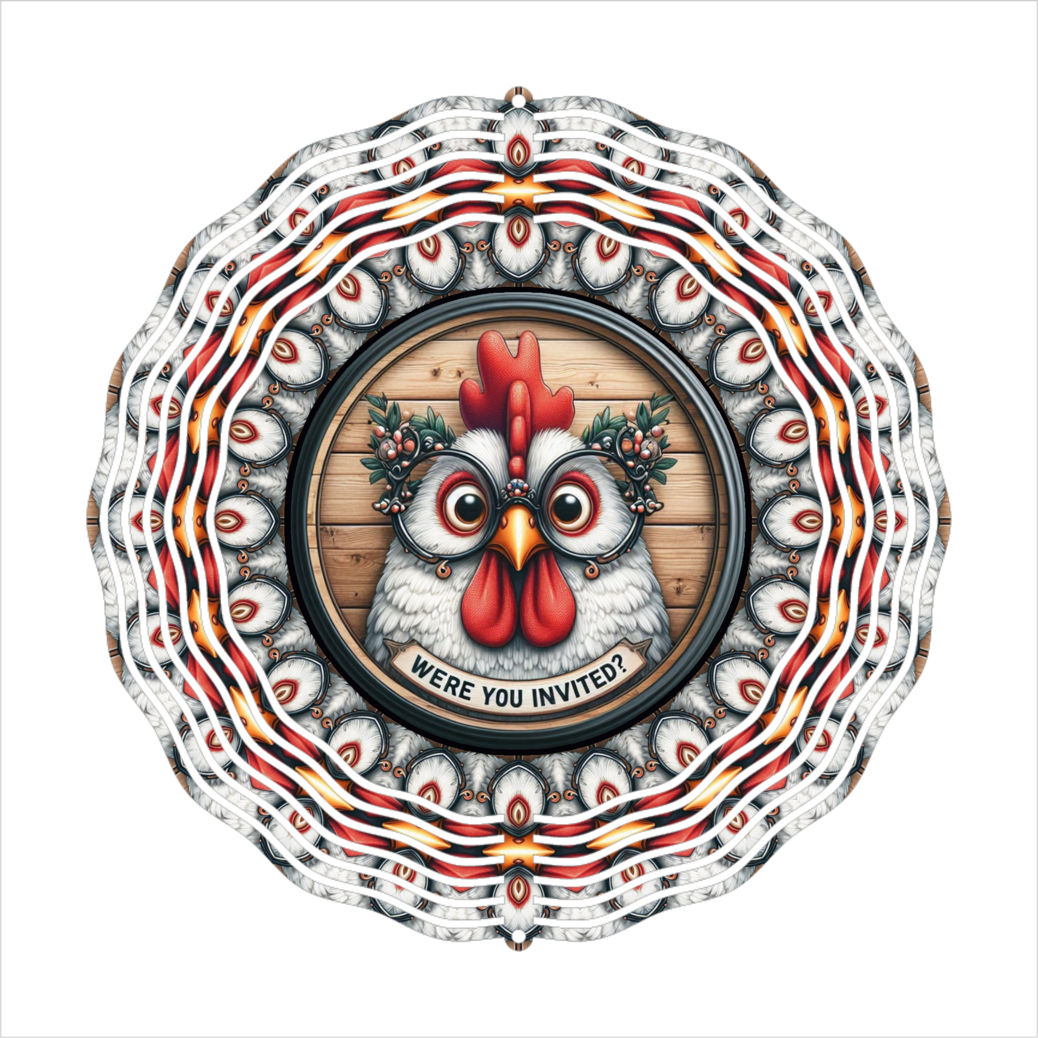 Were You Invited? - Wind Spinner - Sublimation Transfer