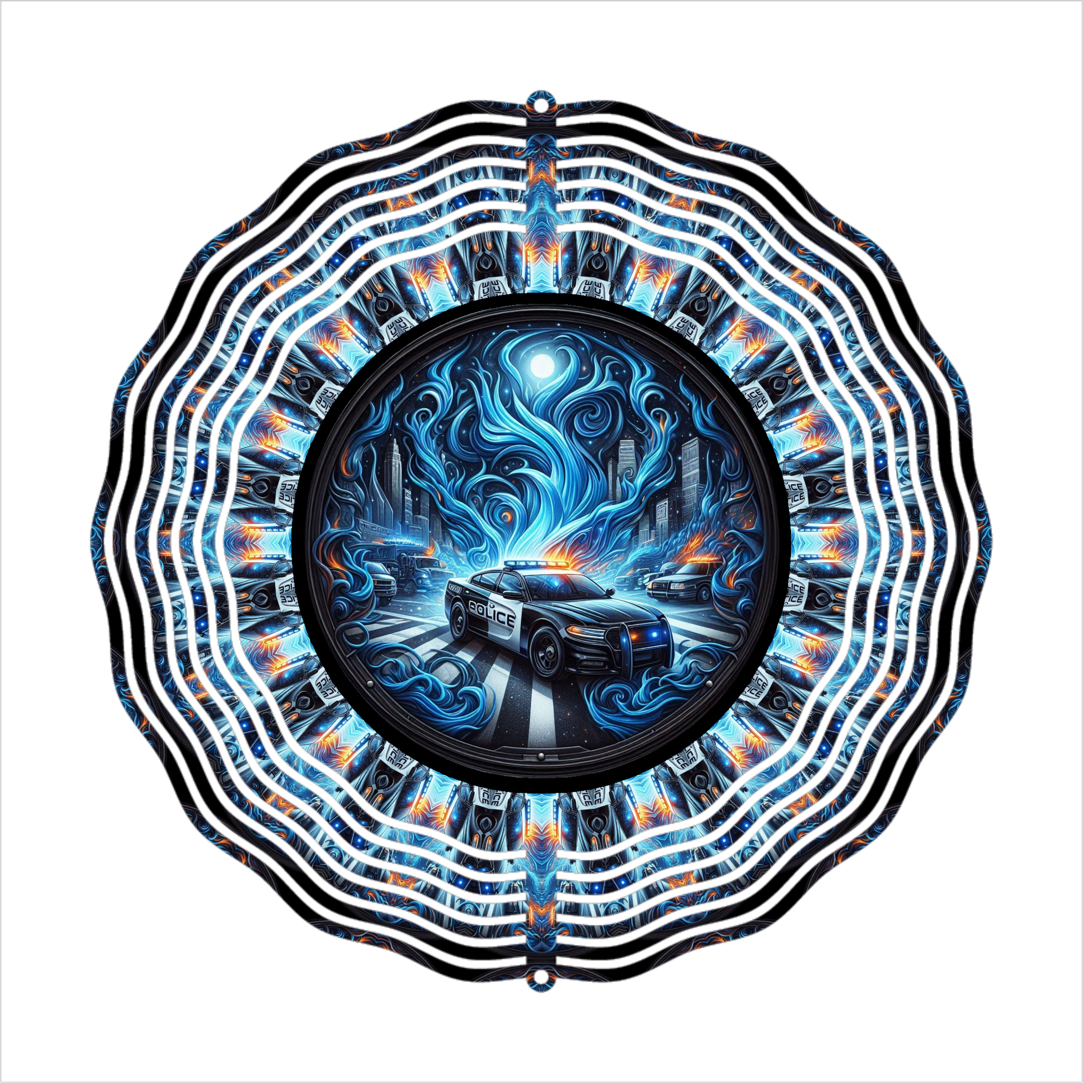 Police - Wind Spinner - Sublimation Transfers